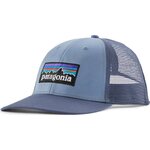Patagonia P-6 Logo LoPro Trucker Hat Barnacle Blue
