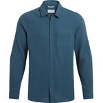 Craghoppers Moro Long Sleeved Shirt Mens Blue Stone