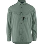 Klättermusen Syn Long Sleeve Shirt Mens Green Lake