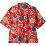 Patagonia Tidal Threads Shirt Womens Wrasse: Pollinator Orange
