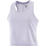 Salomon Sense Aero Short Tank Womens Cosmic Sky
