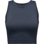 Black Diamond Seamless Rib Tank Womens Charcoal