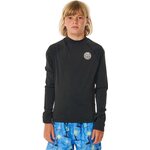 Rip Curl Icons UV Brushed L/S - Boy Black