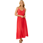 Rip Curl Classic Surf Maxi Dress Hibiscus Red