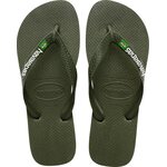 Havaianas Brazil Logo Green Olive / Green Olive