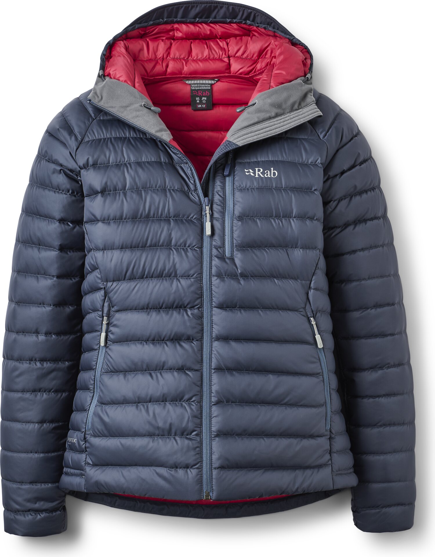 Rab Microlight Alpine Down Jacket Womens Steel