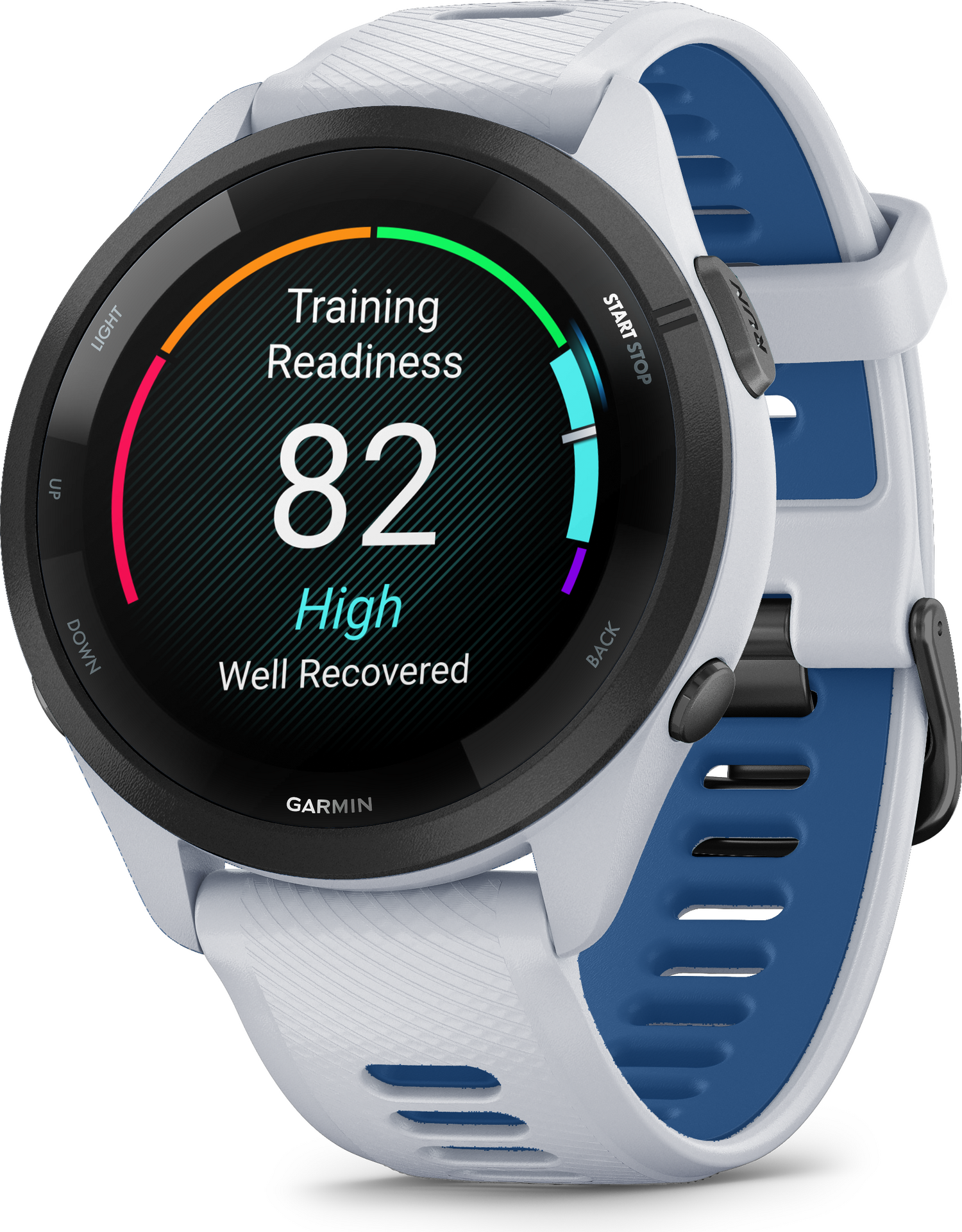 Garmin Forerunner 265 Whitestone/Tidal Blue