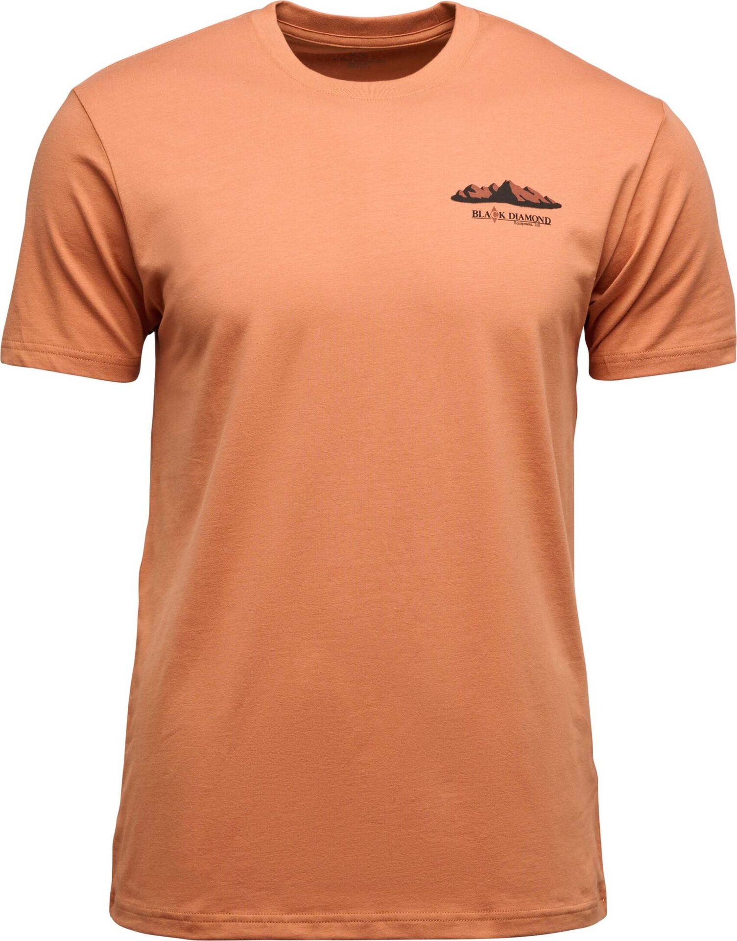 Black Diamond Mountainscape Short Sleeve Tee Mens Moab Brown
