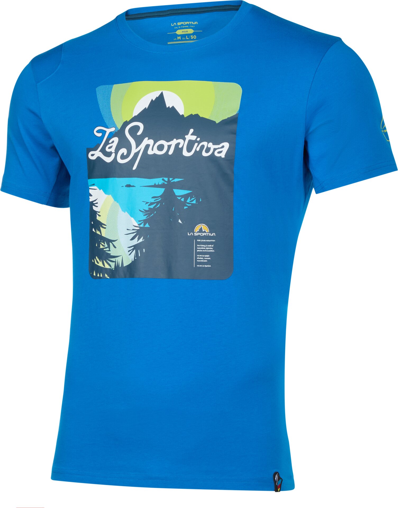 La Sportiva Lakeview T-Shirt Mens Electric Blue