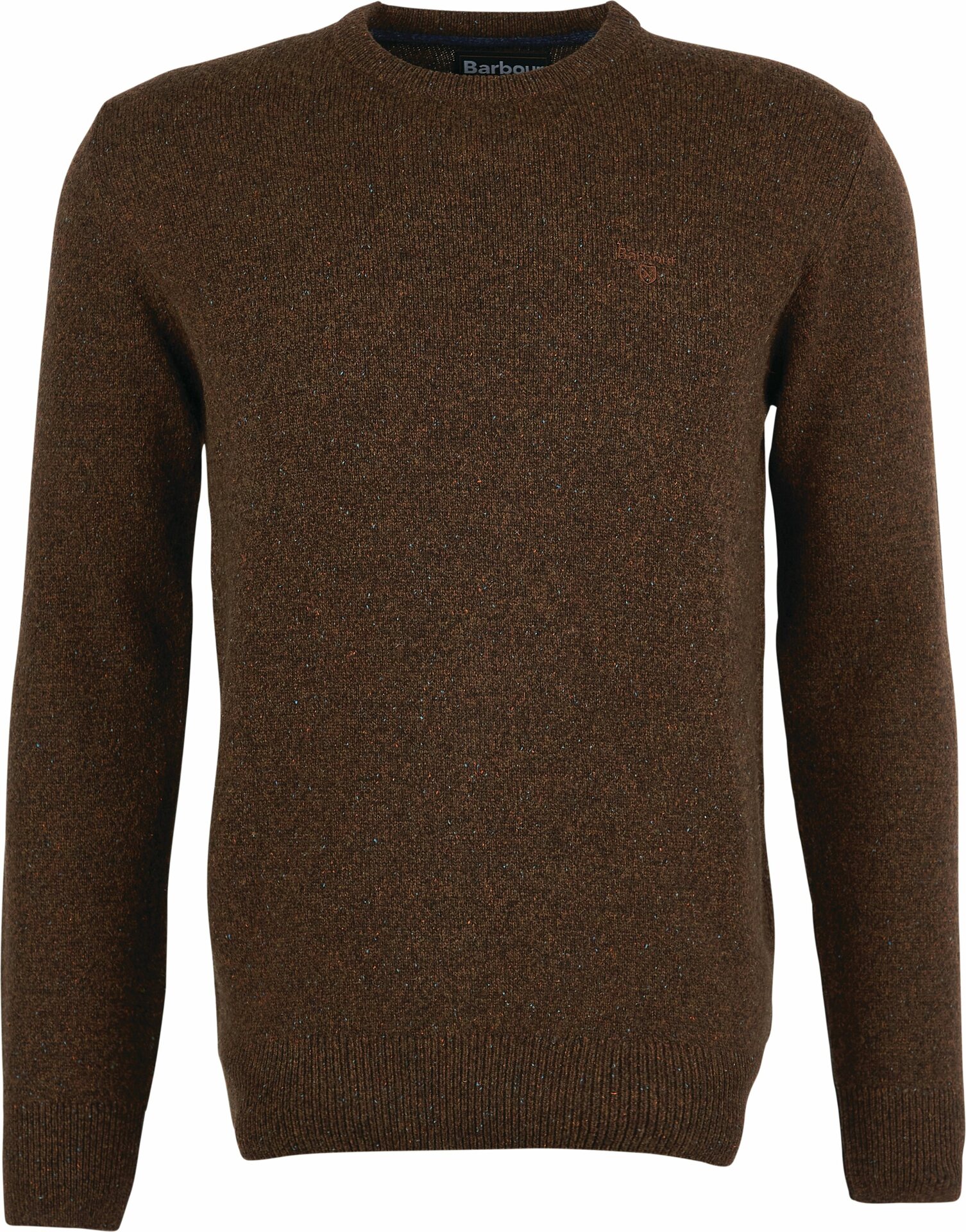 Barbour Tisbury Crew Neck Mens Dark Sand