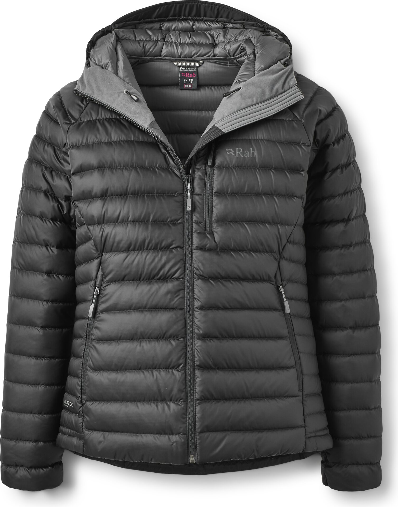 Rab Microlight Alpine Down Jacket Womens Black (Graphene)