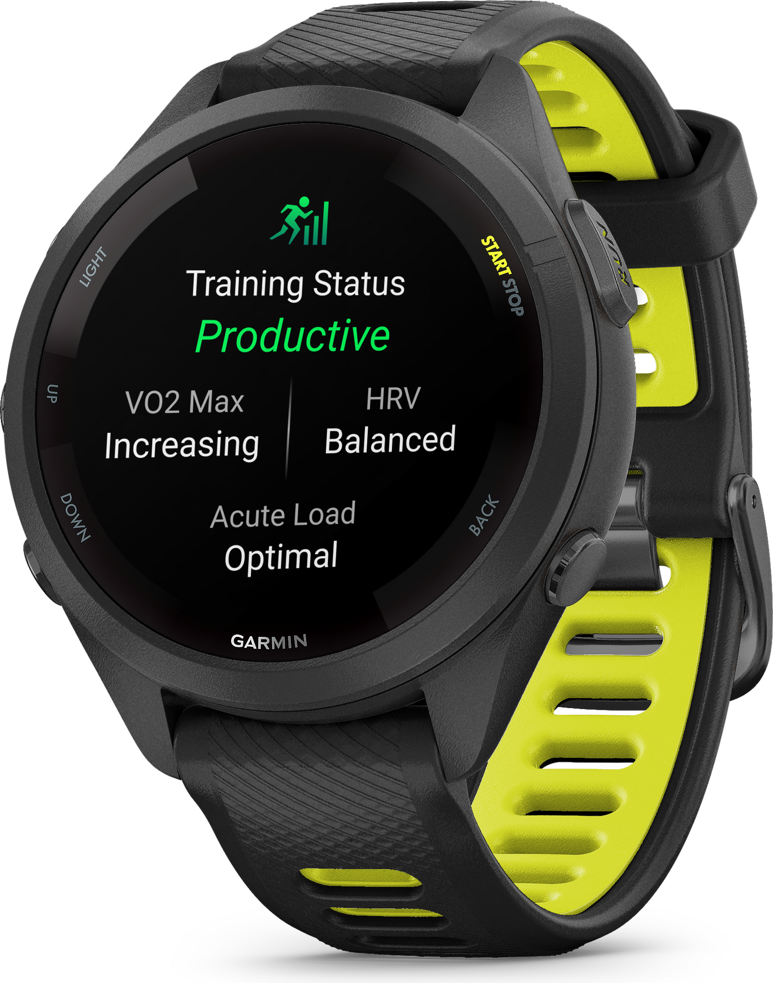 Garmin Forerunner 265S Black/Amp Yellow