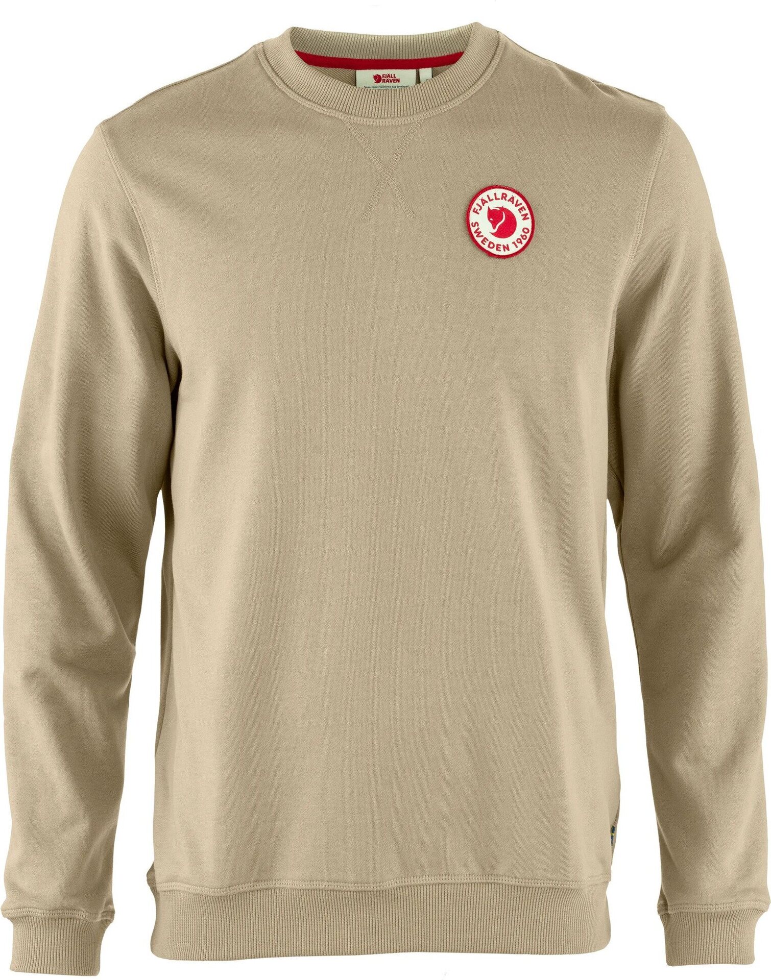 Fjällräven 1960 Logo Badge Sweater Mens Fossil (118)