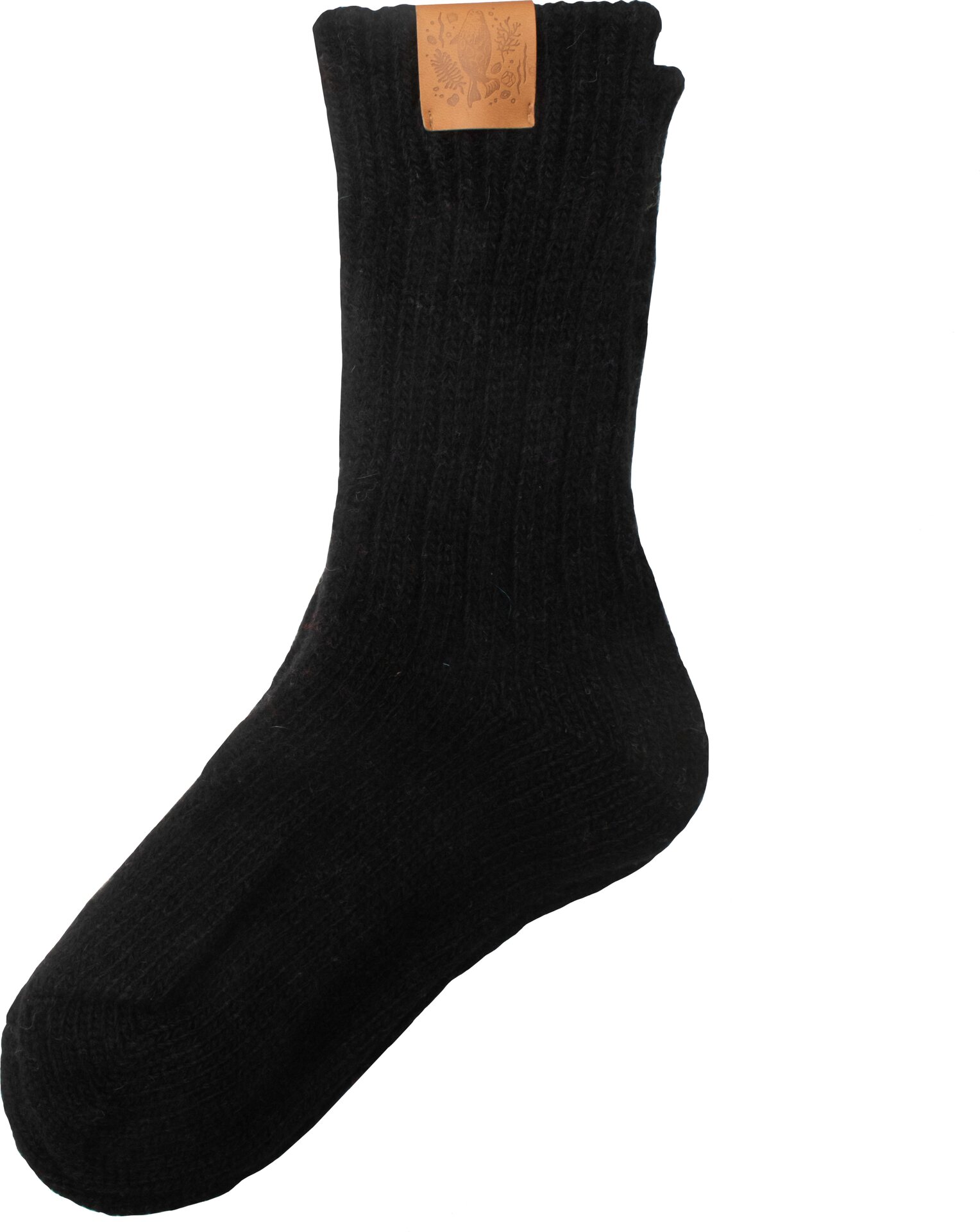 Suomen luonnonsuojeluliiton Luontokauppa Pinnan Alla Villasukat Yönmusta