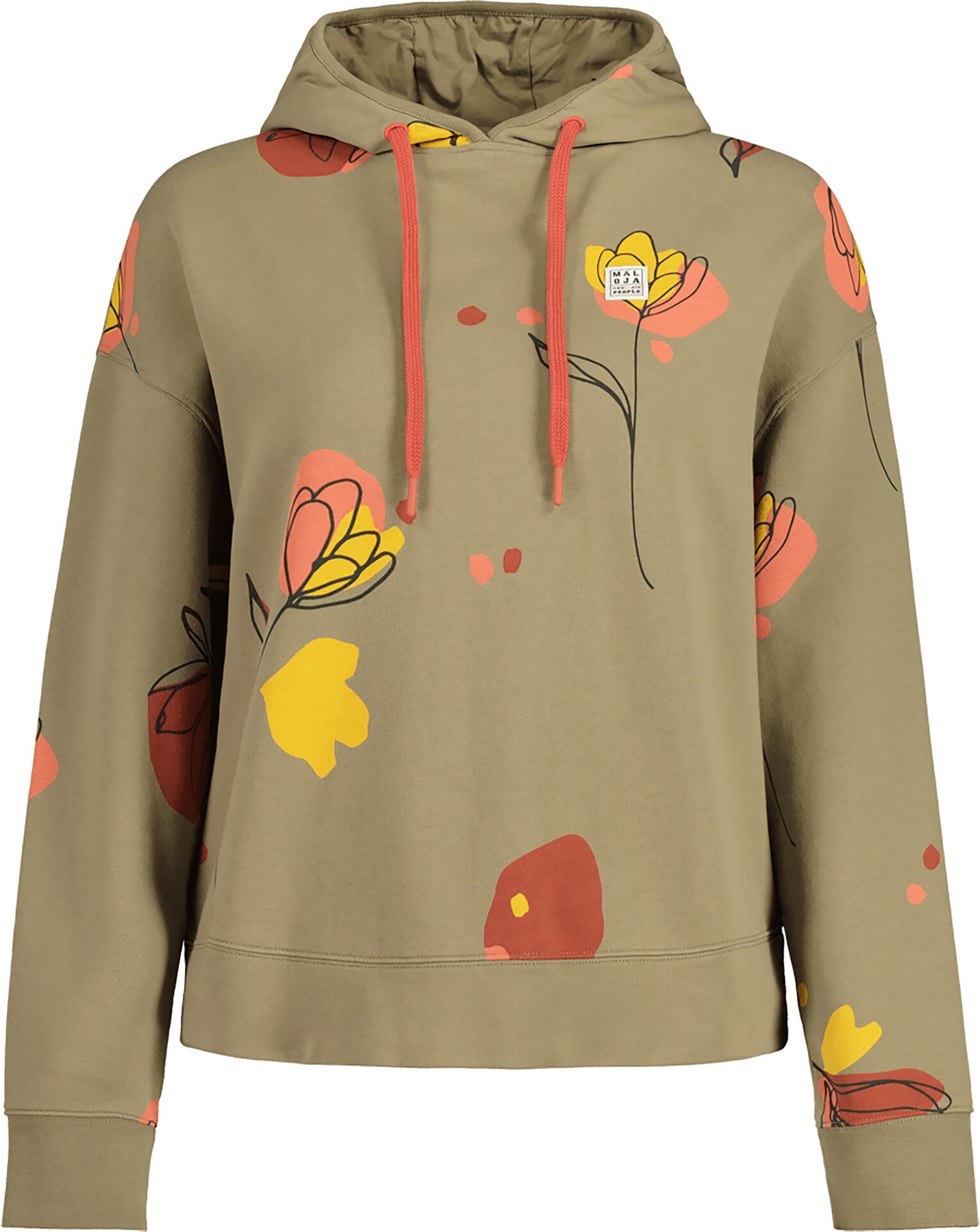 Maloja CadiniM. Hoody Womens Oak Alpflower
