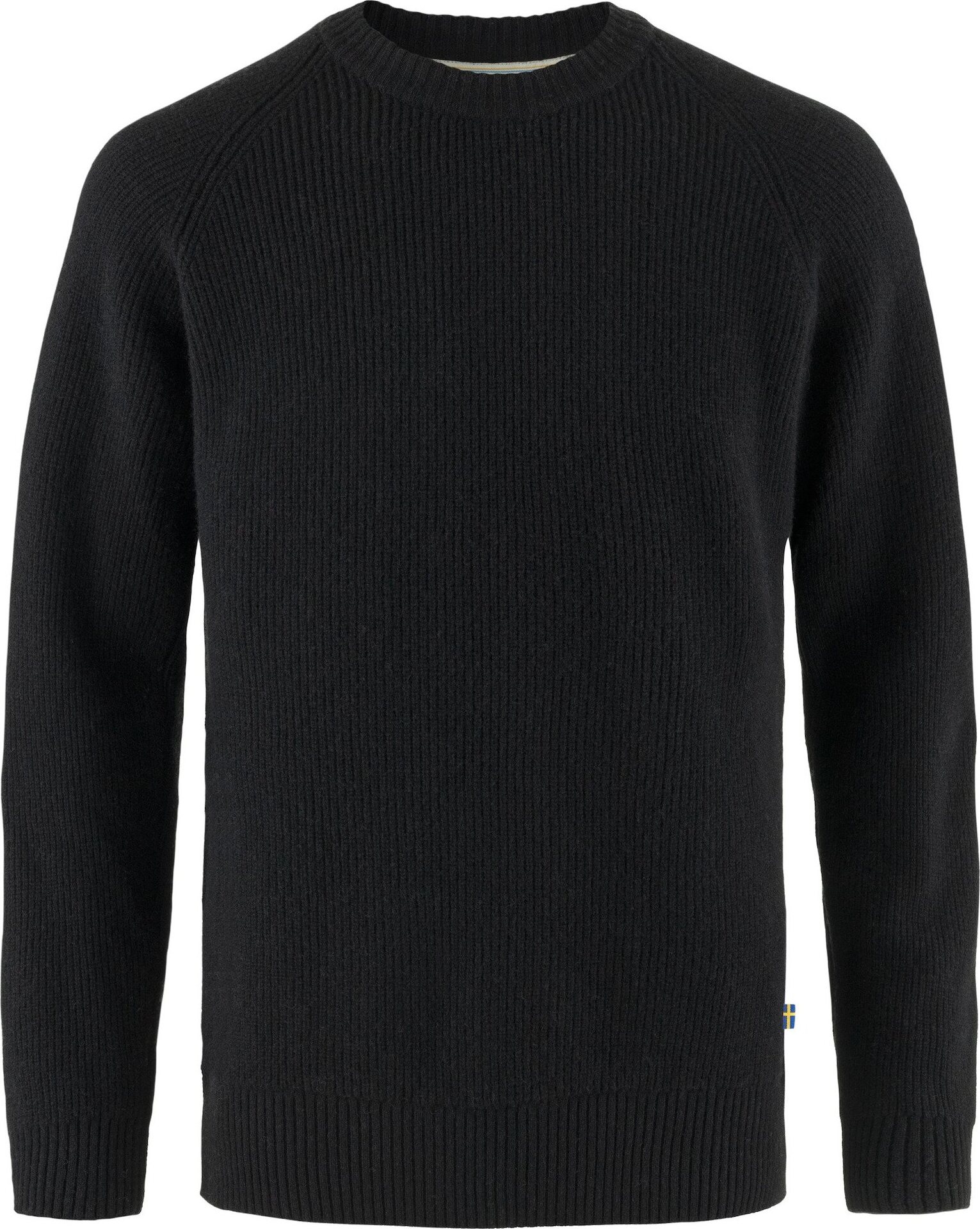 Fjällräven Övik Rib Sweater Mens Black (550)
