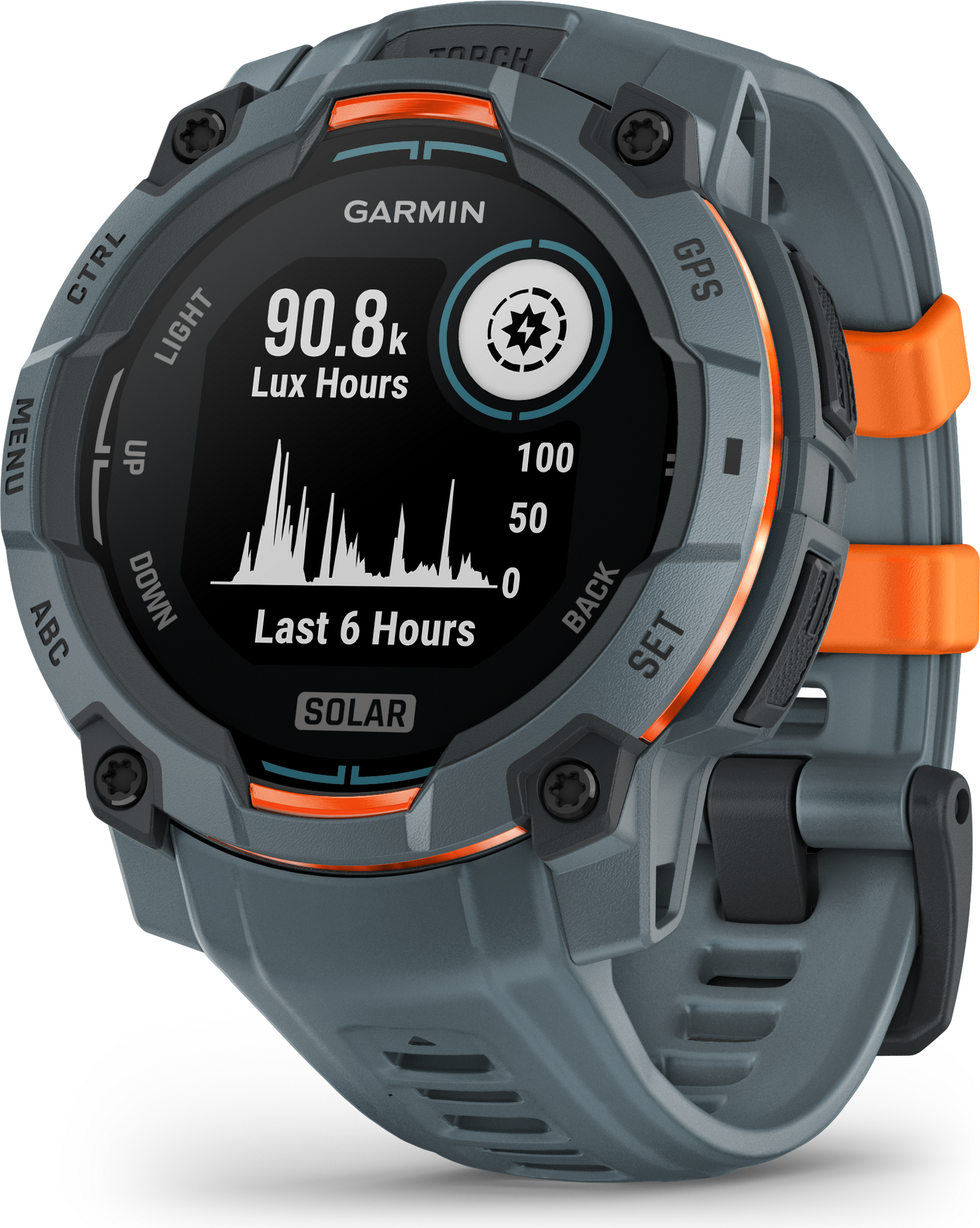 Garmin Instinct 3 Solar 45mm Twilight with Twilight Band