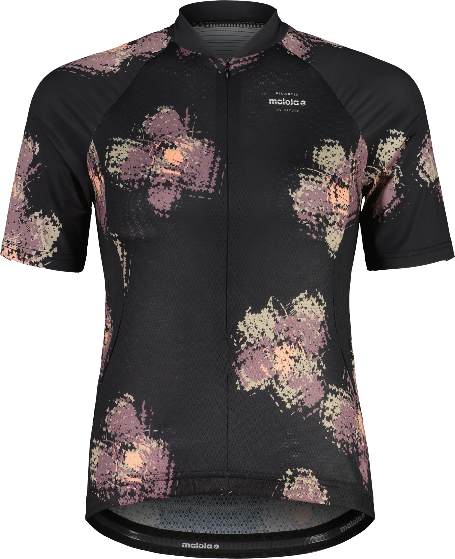 Maloja SundaM. 1/2 Cycle Jersey Womens Deep Black Joy