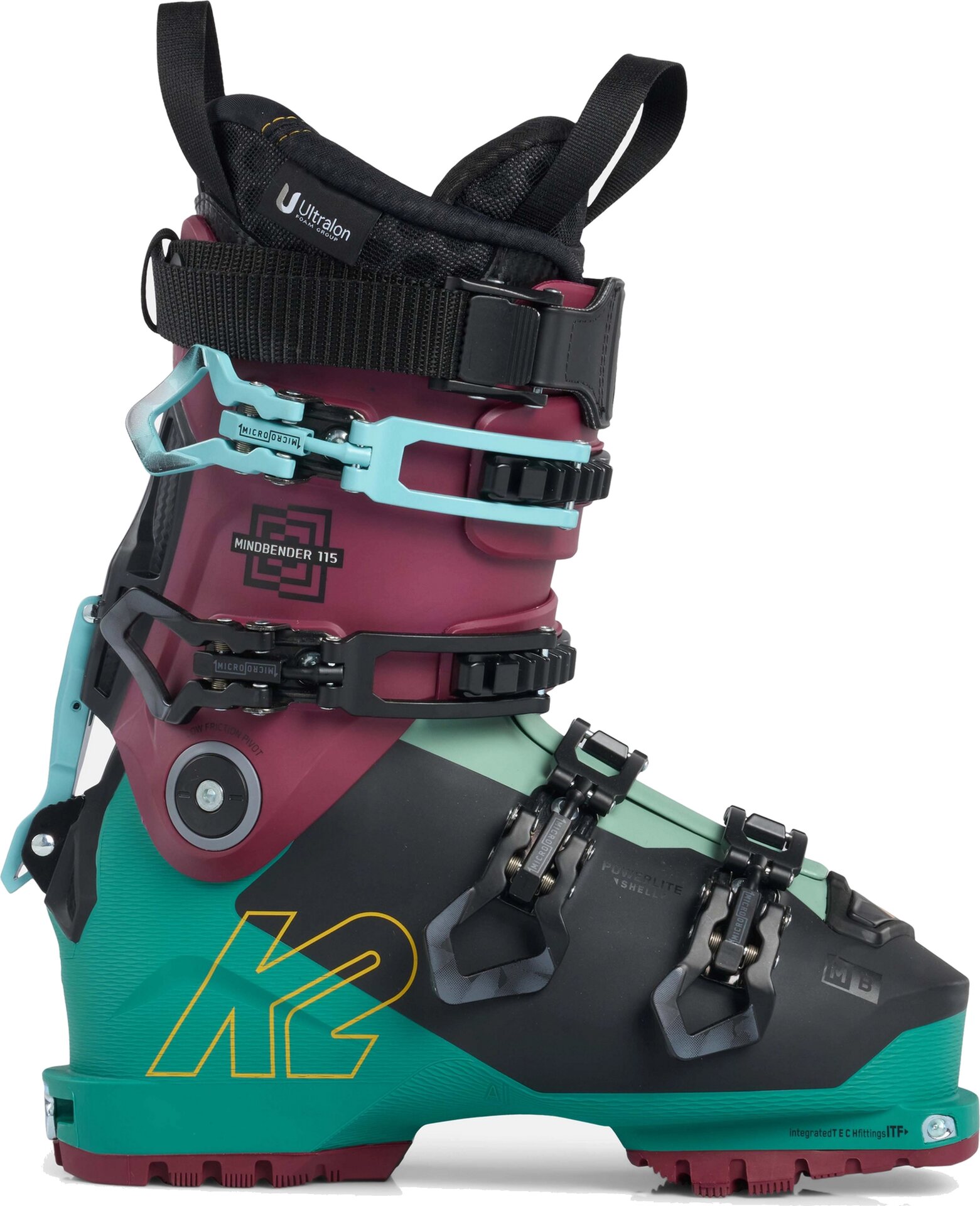 K2 Mindbender 115 LV Womens Purple / Green / Black