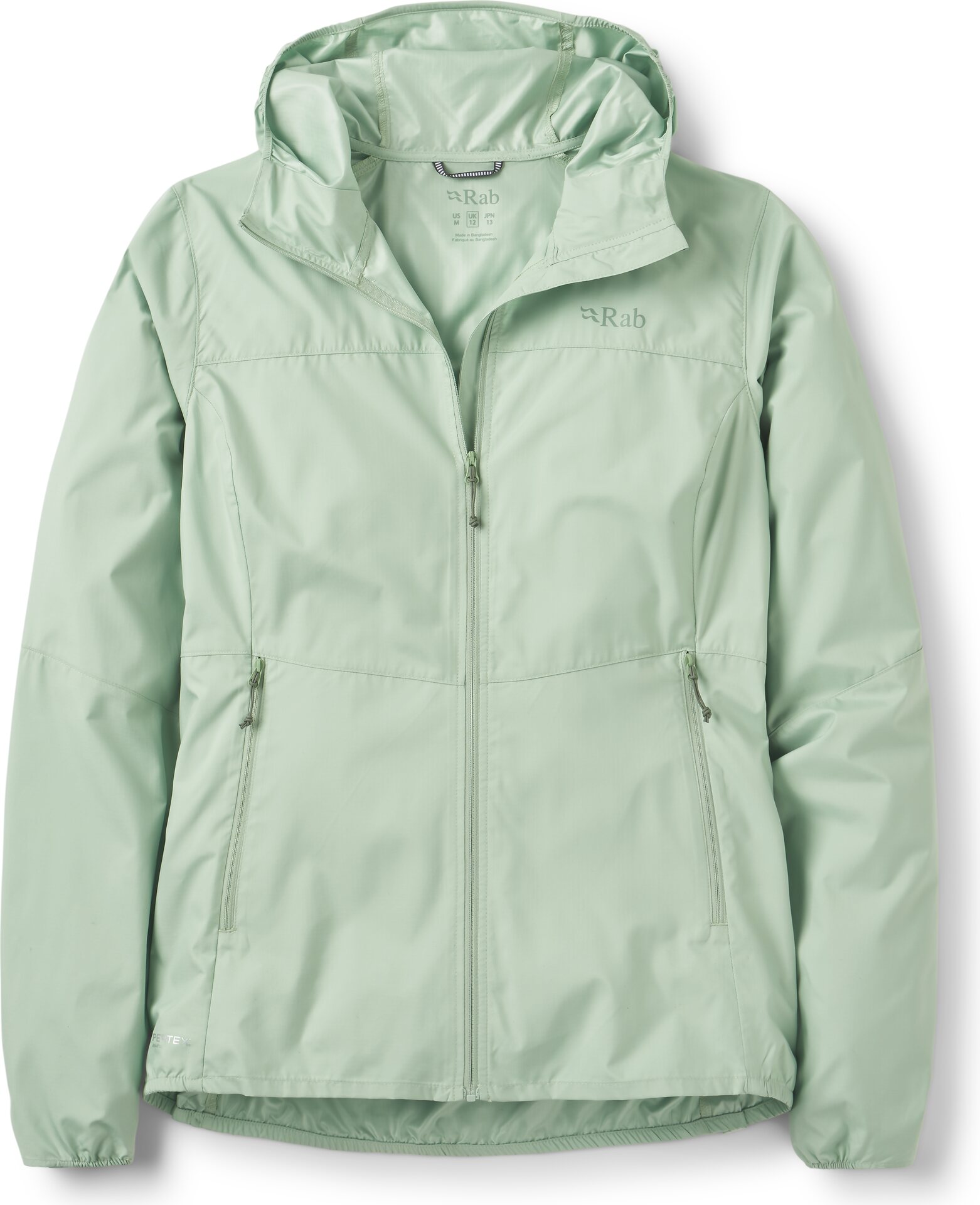Rab Windgather Hoody Womens Fig Green