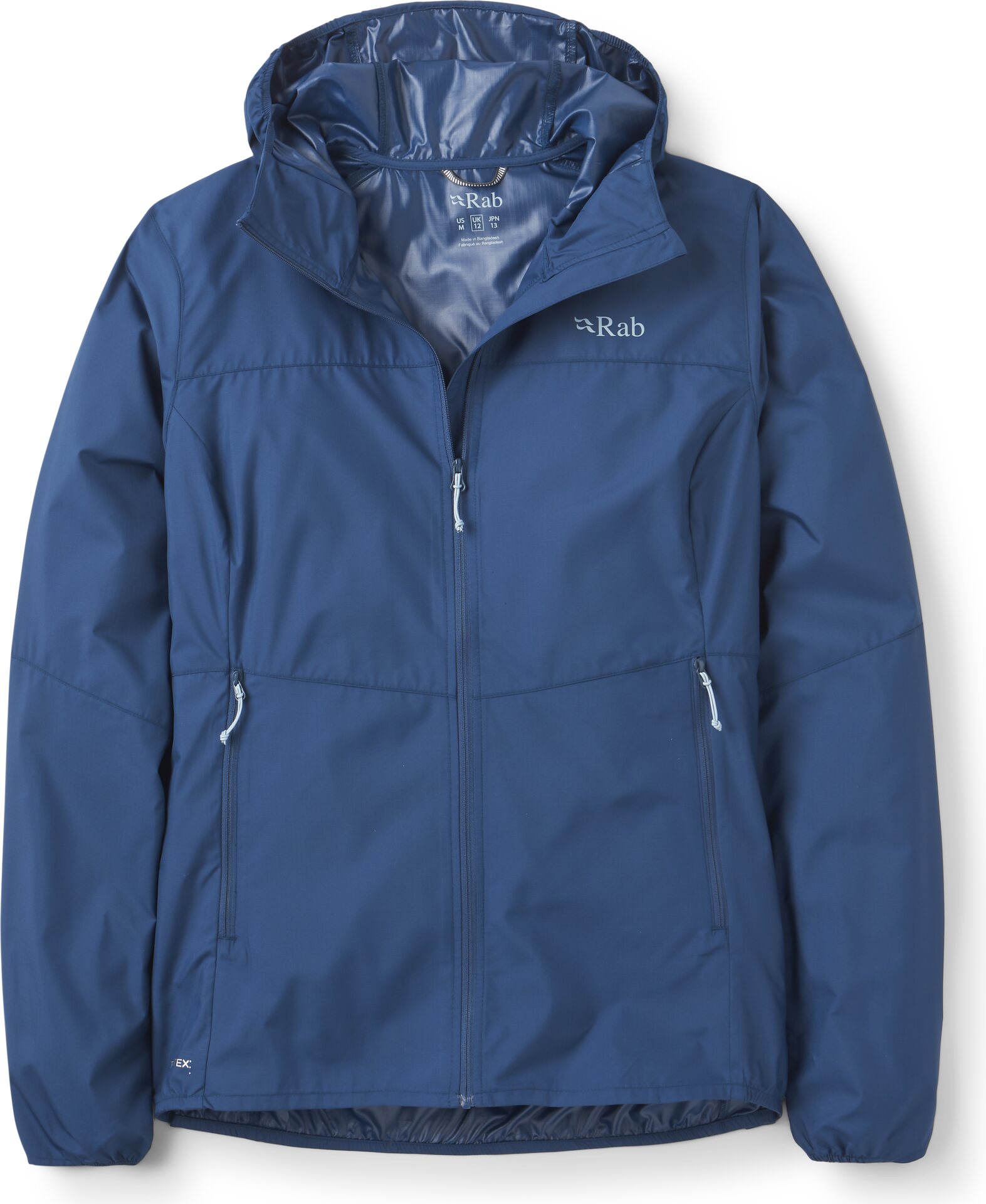 Rab Windgather Hoody Womens Tempest Blue