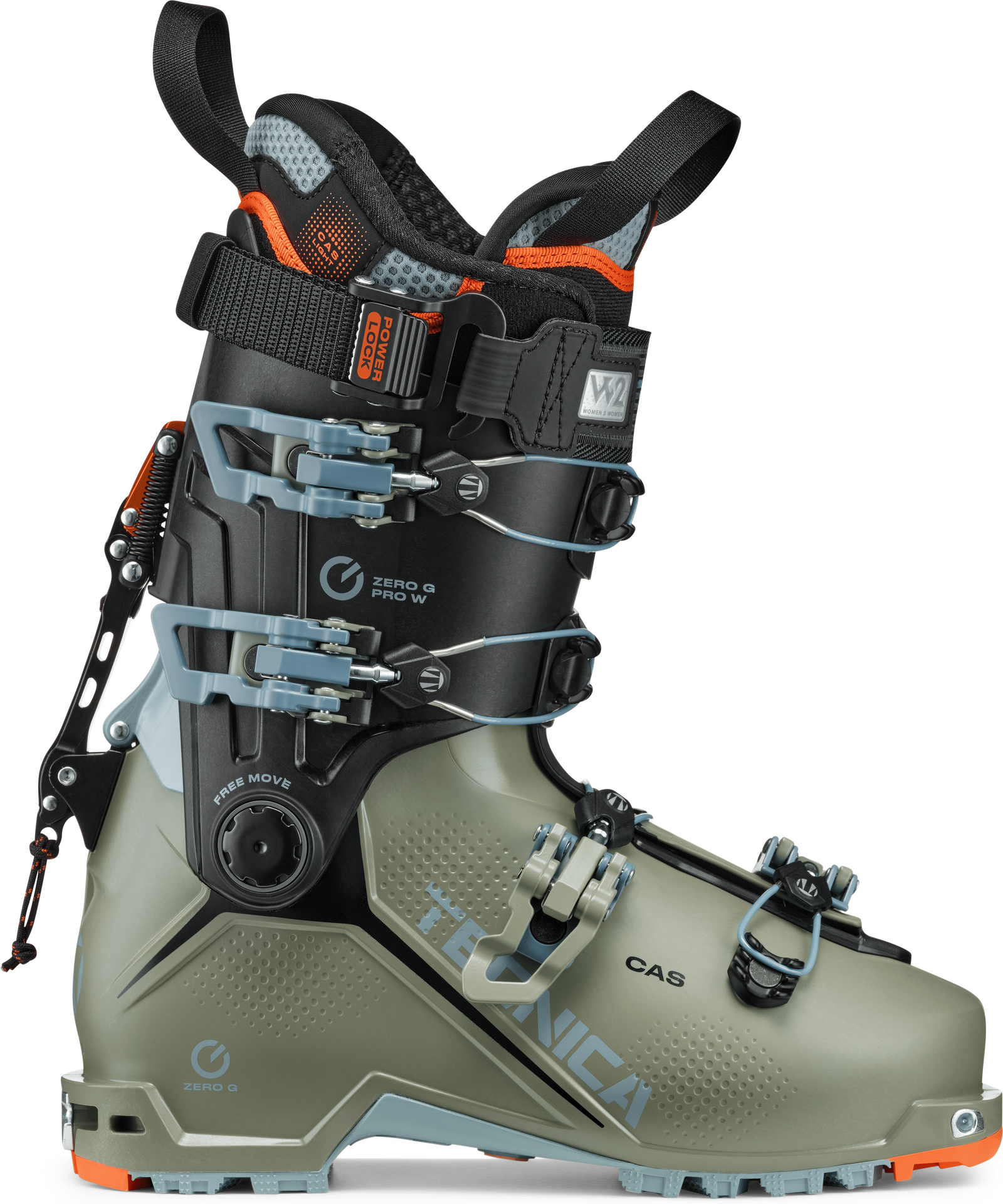 Tecnica Zero G Tour Pro Womens Camp Green