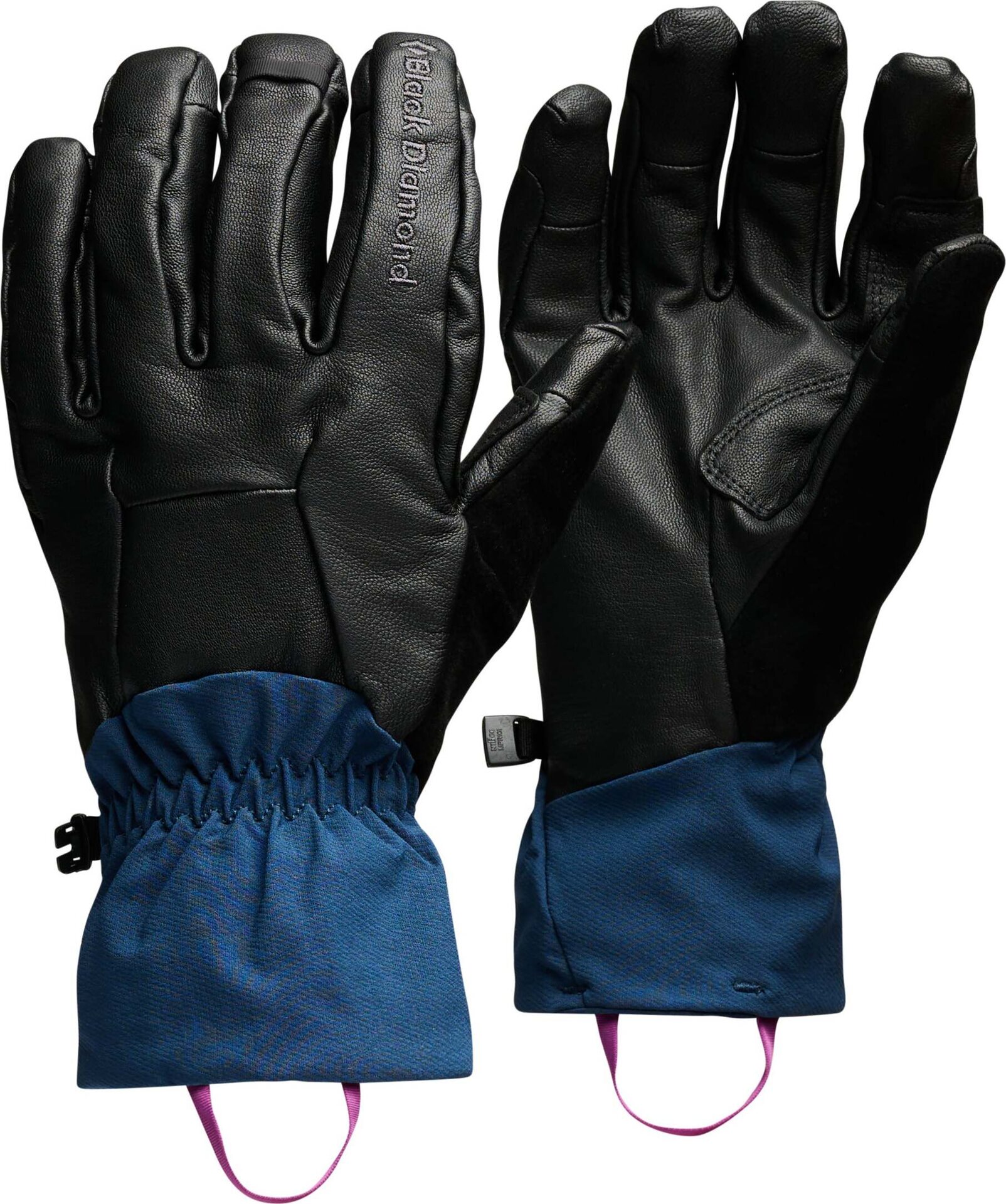 Black Diamond Tour Pro Gloves Black-Indigo