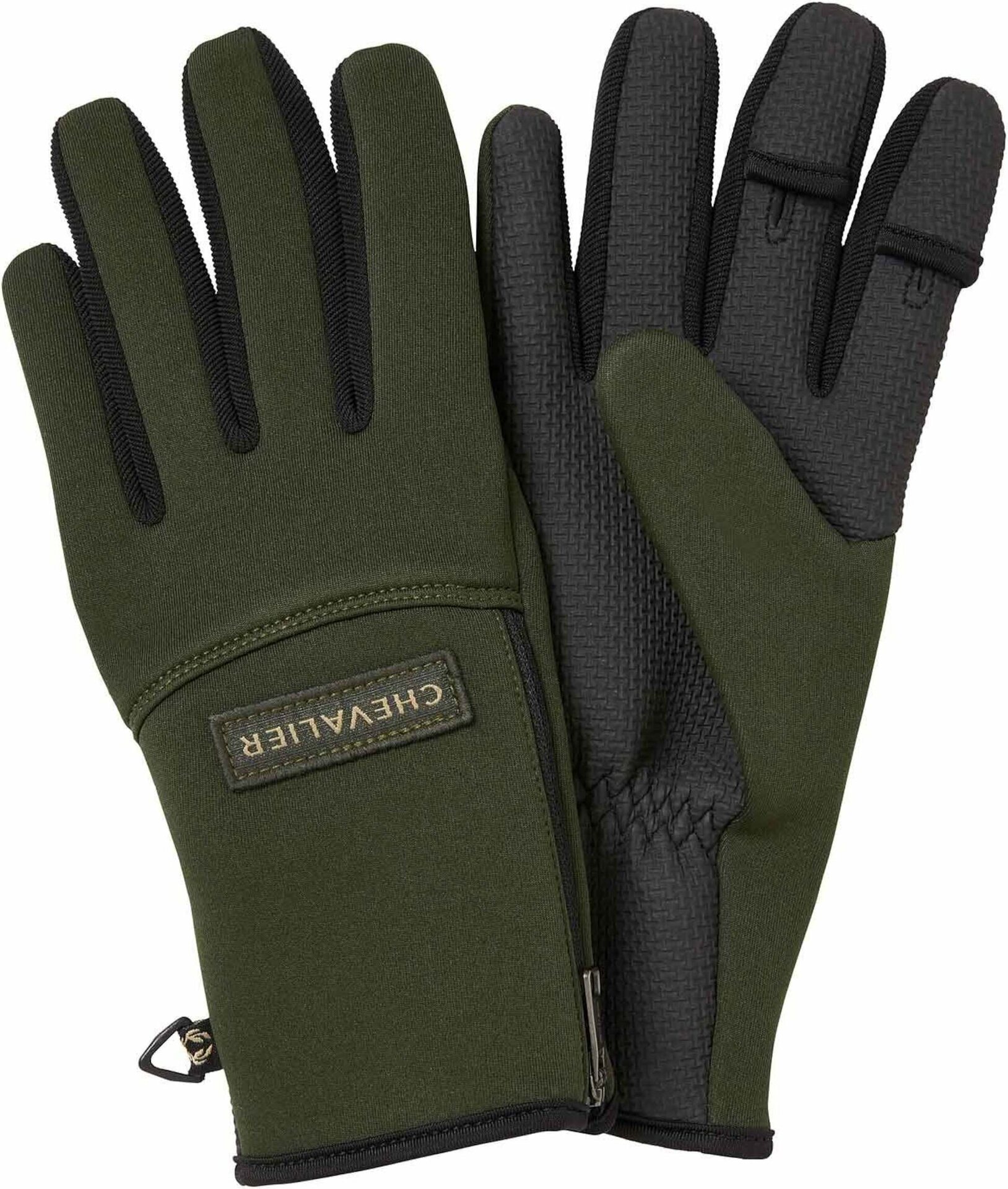 Chevalier Scale Neoprene Gloves Dark Green