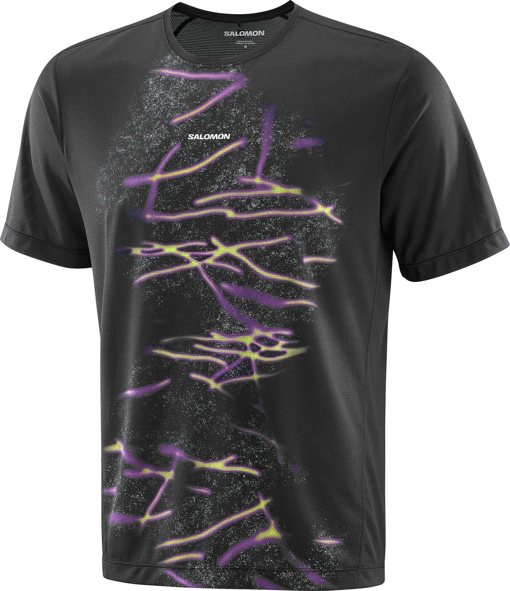 Salomon SHKout Core Graphic Tee Mens Deep Black