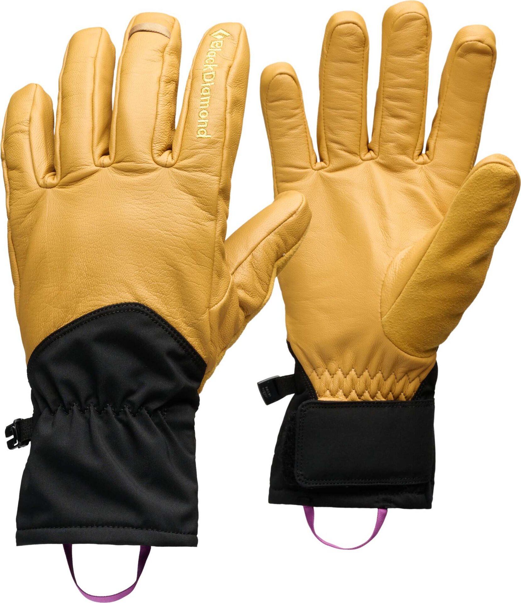 Black Diamond Tour Gloves Beeswax-Black