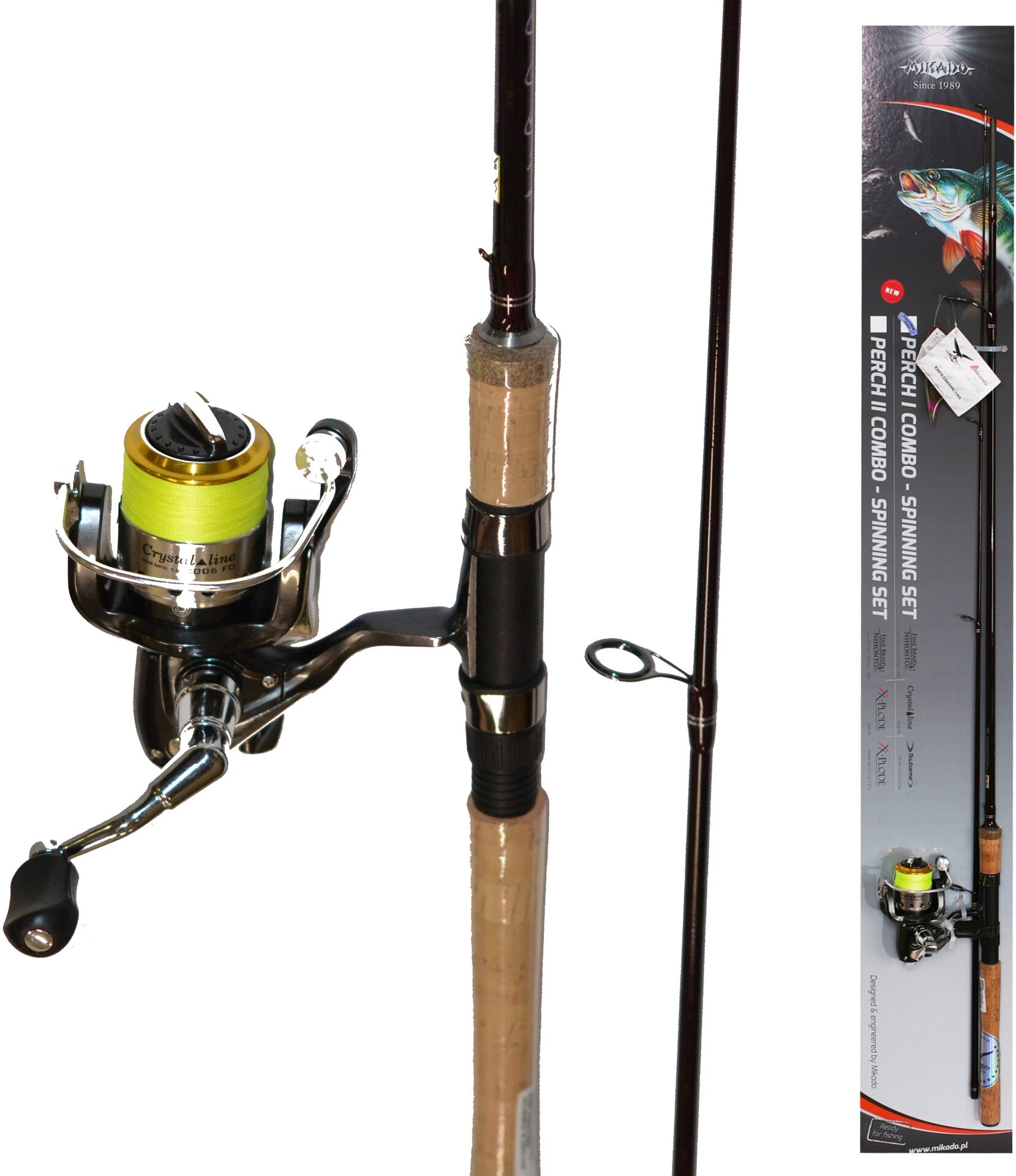 Mikado Spinnig set Perch Combo