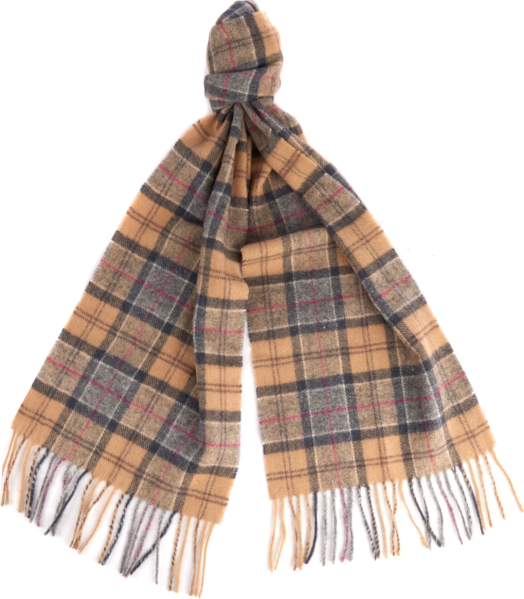 Barbour Tartan Lambswool Scarf Dress Tartan