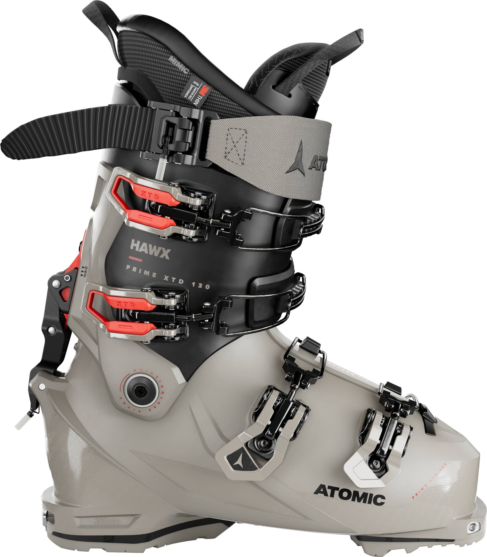Atomic Hawx Prime XTD 130 GW Cement / Black / Red