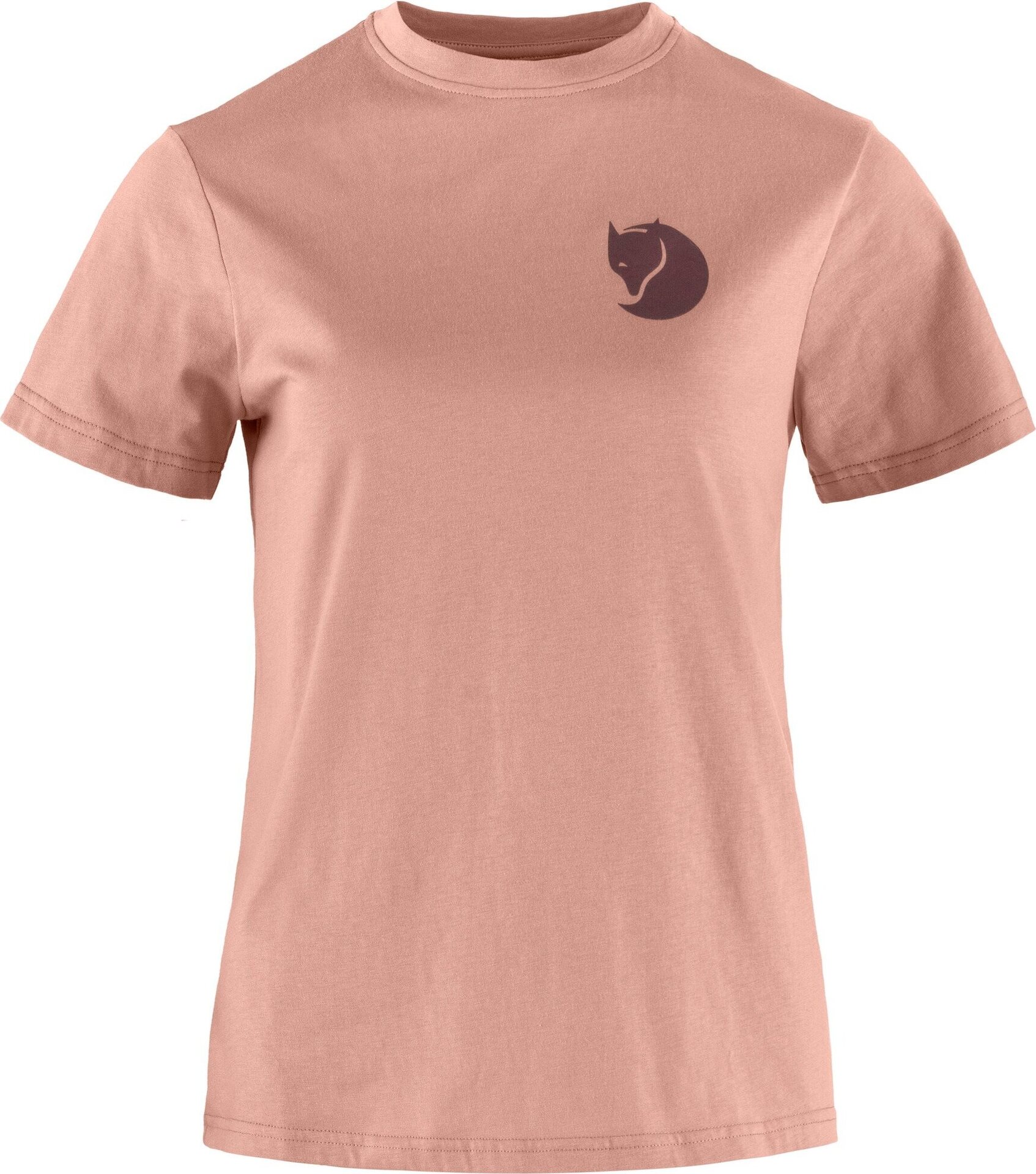 Fjällräven Fox Boxy Logo Tee Womens Dusty Rose (300)