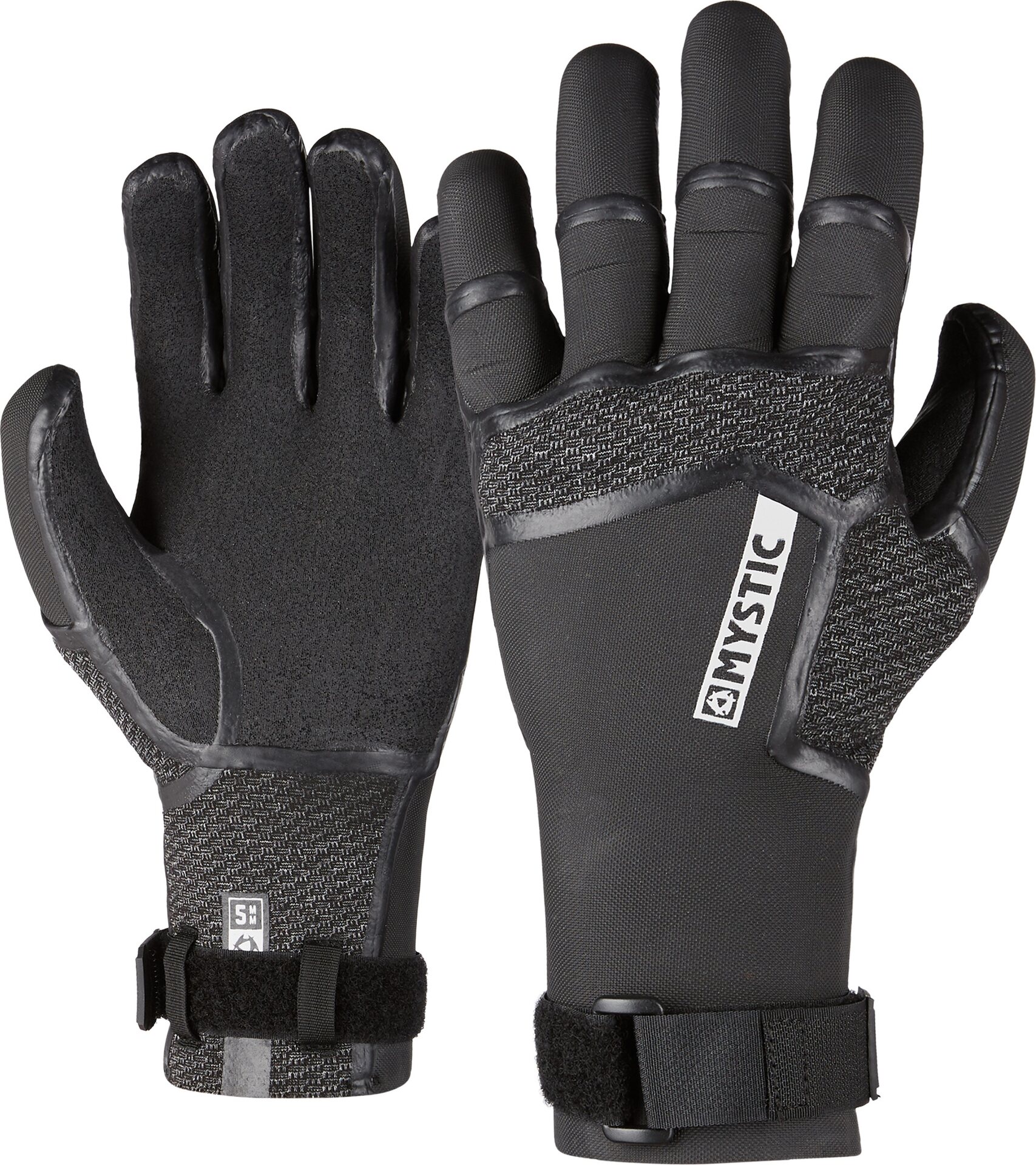 Mystic Supreme Glove 5mm 5Finger Precurved Black