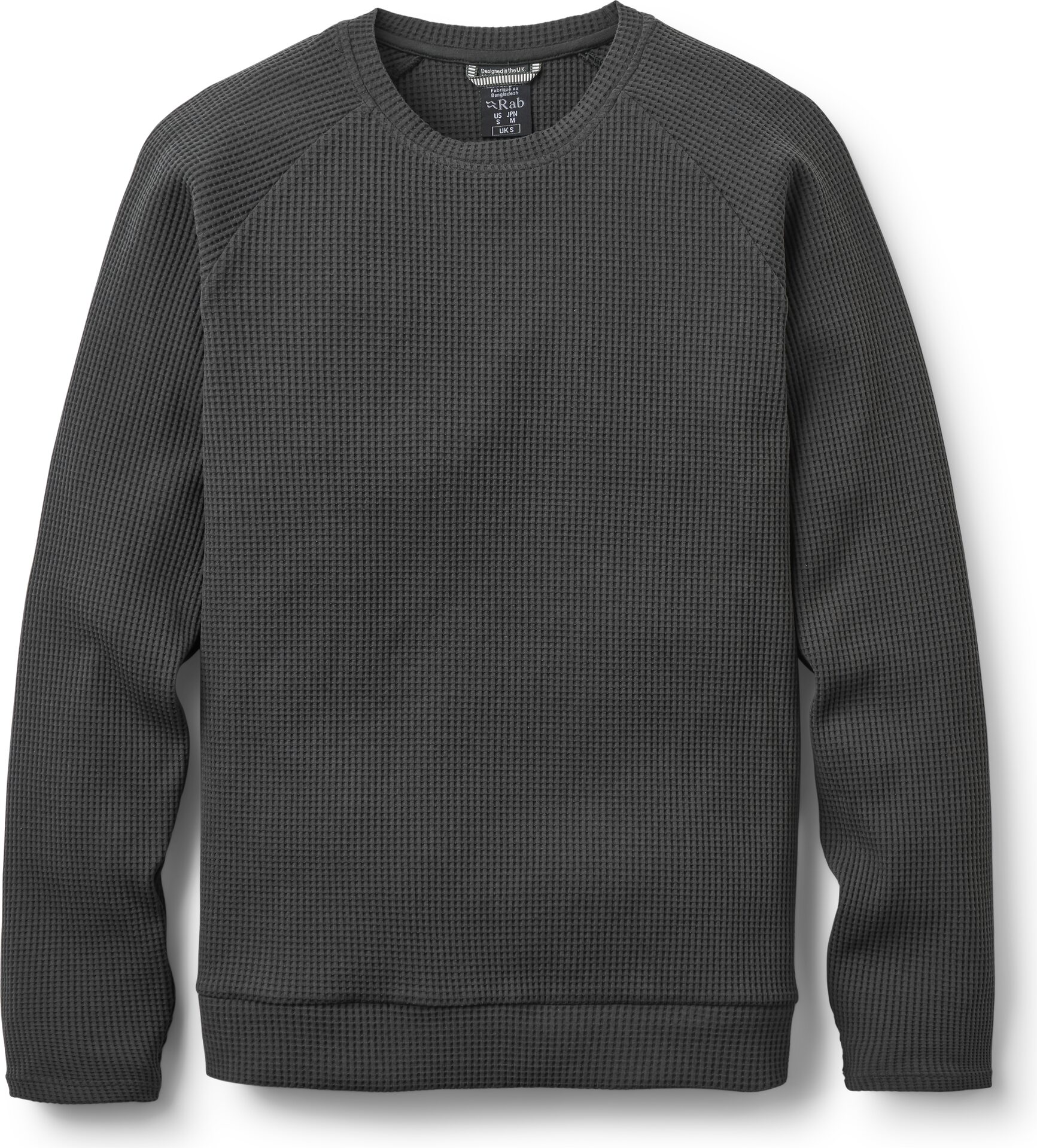 Rab Hepton Crew Mens Anthracite