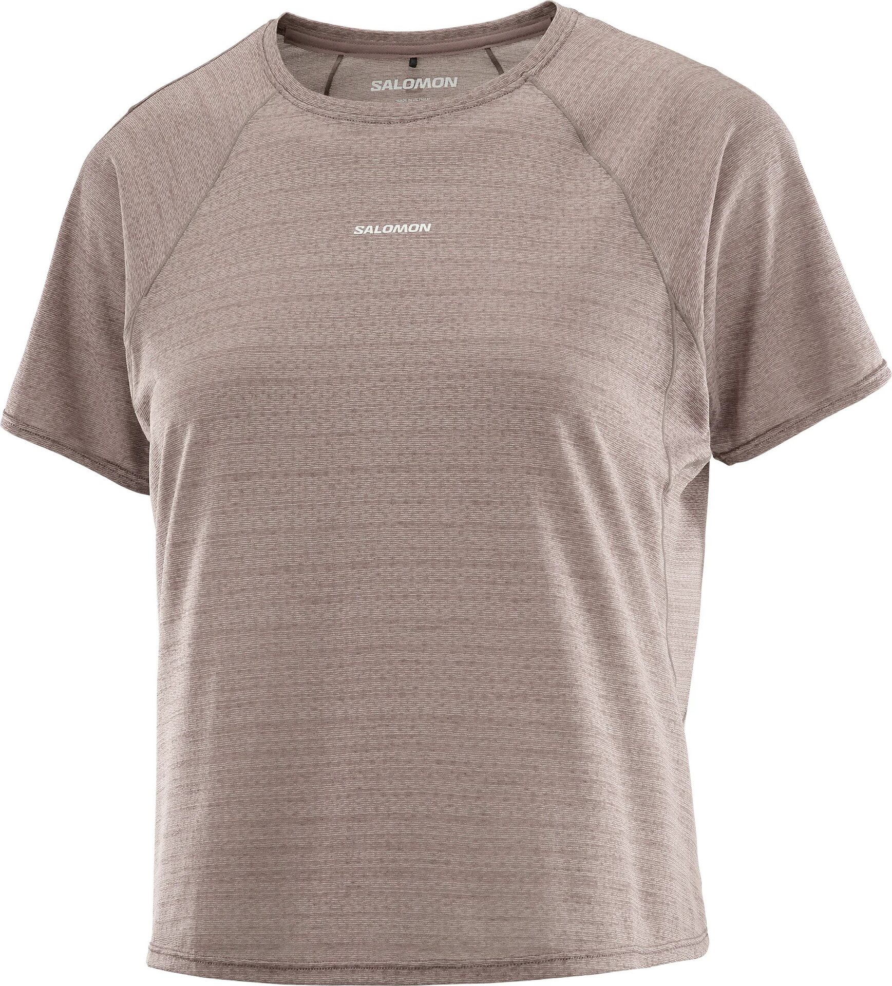Salomon SHKout Air Crop Short Sleeve Tee Womens Iron