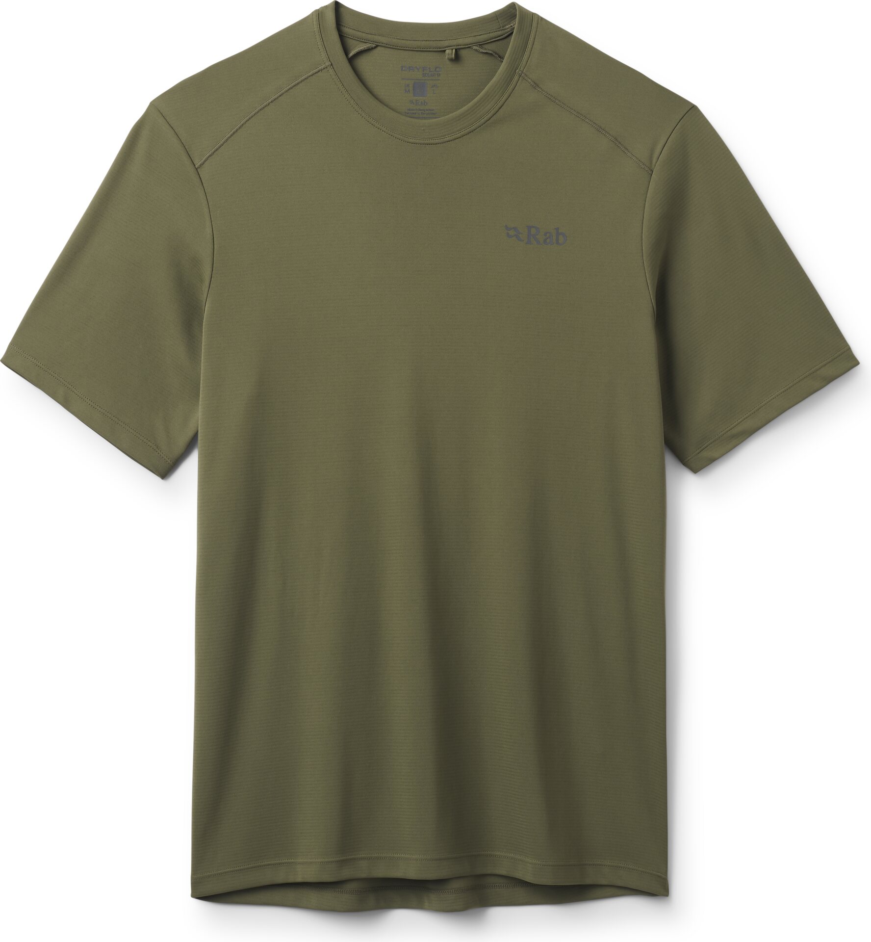 Rab Force Stamp Tee Mens Olive