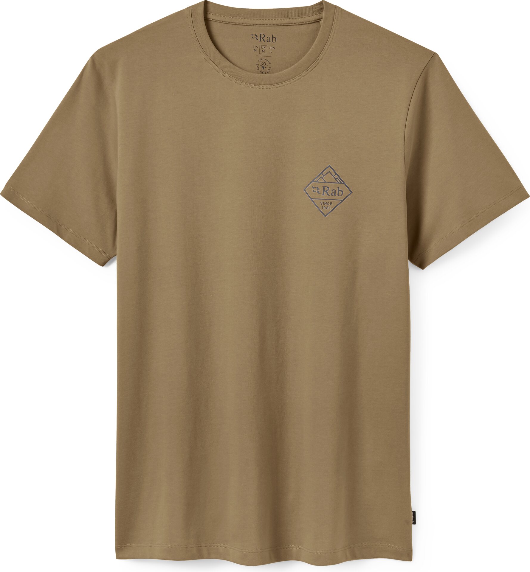 Rab Stance Stamp Tee Mens Oak