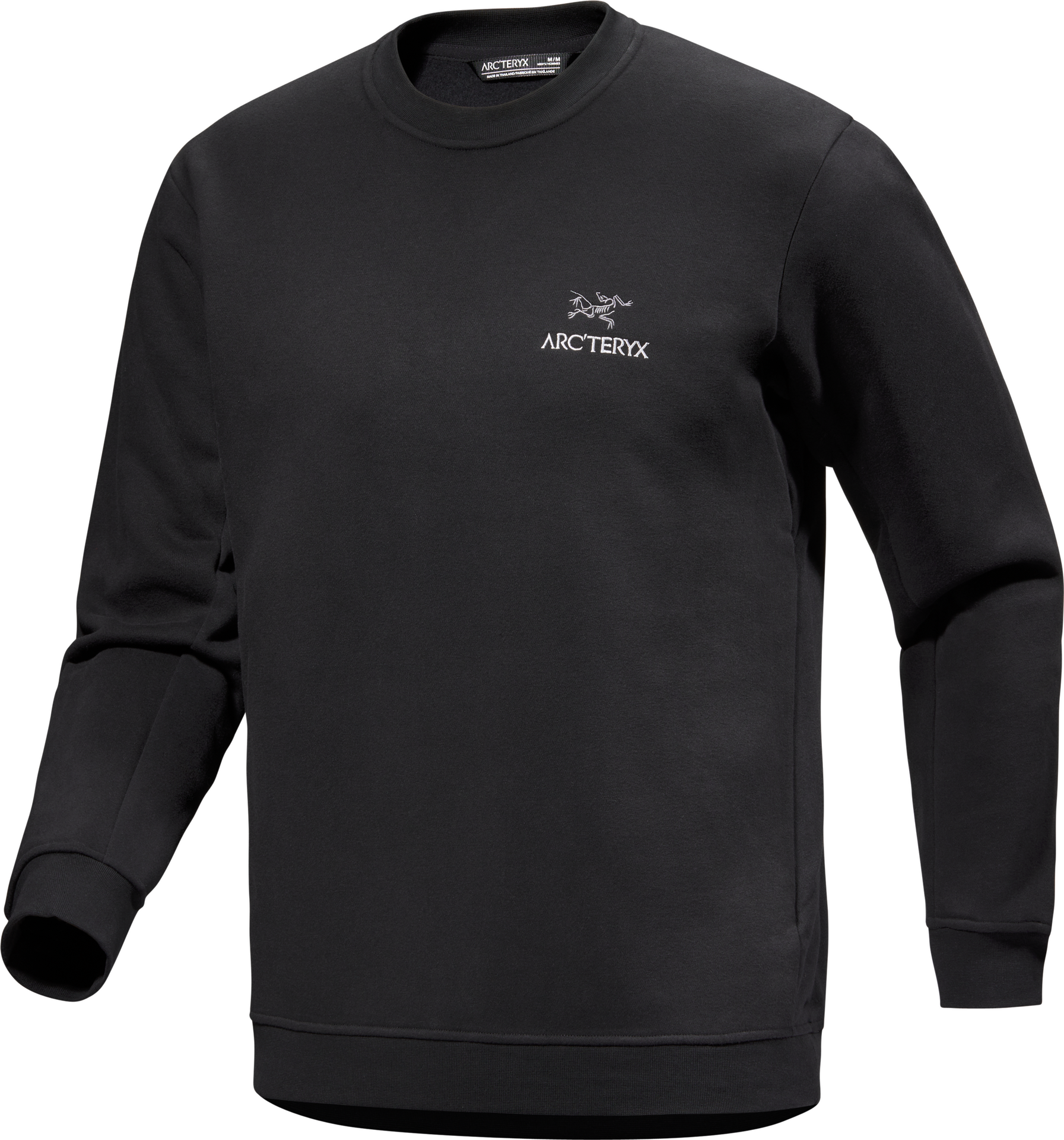 Arc'teryx Emblem Fleece Crew Mens Black