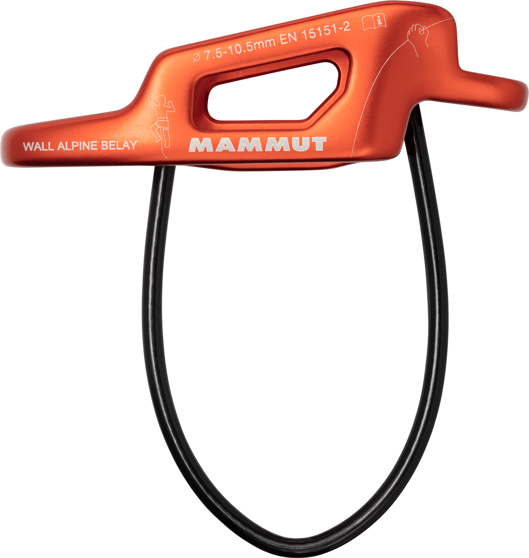 Mammut Wall Alpine Belay Orange