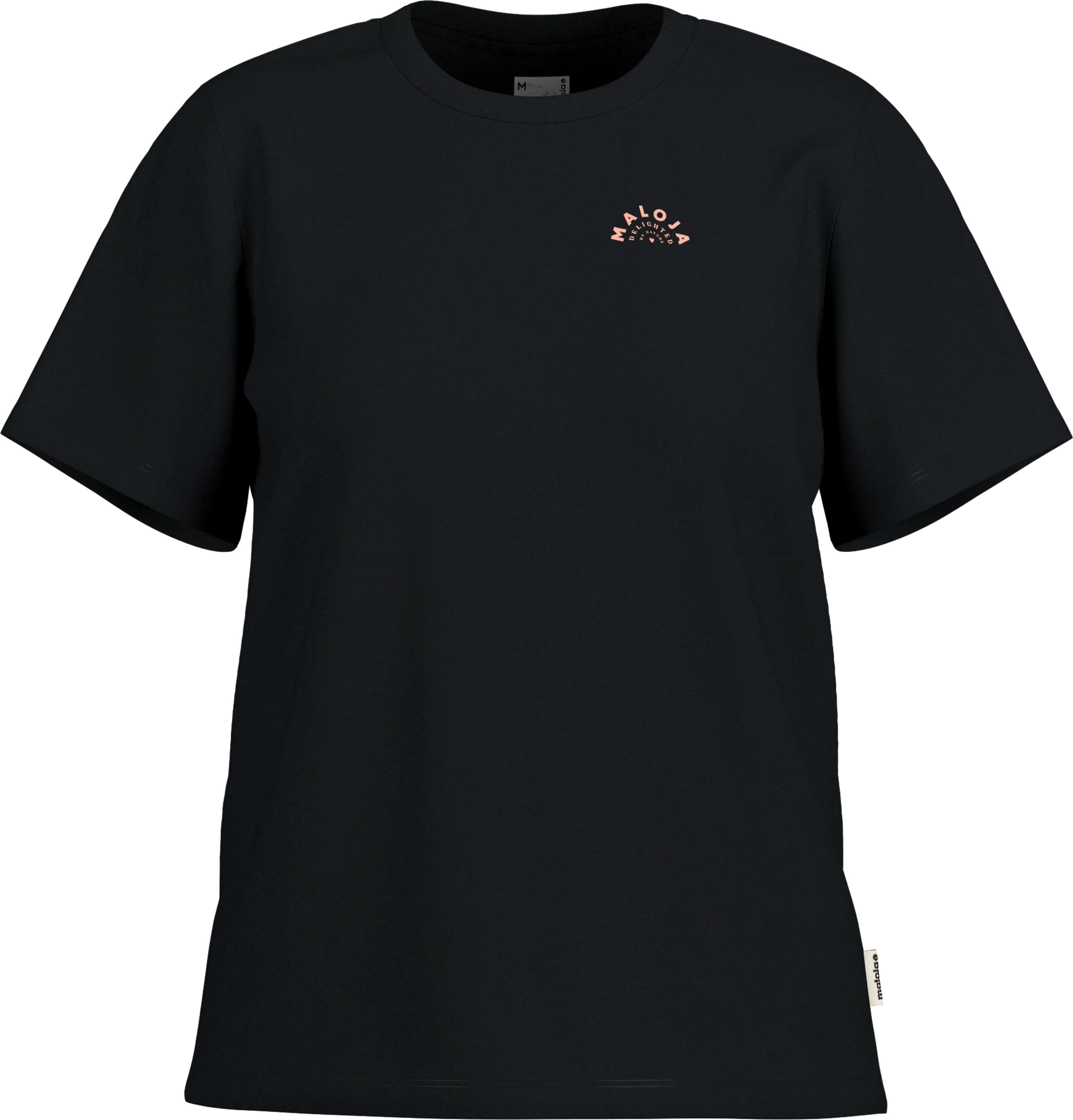 Maloja RuacanaM. Organic Cotton Tee Womens Deep Black