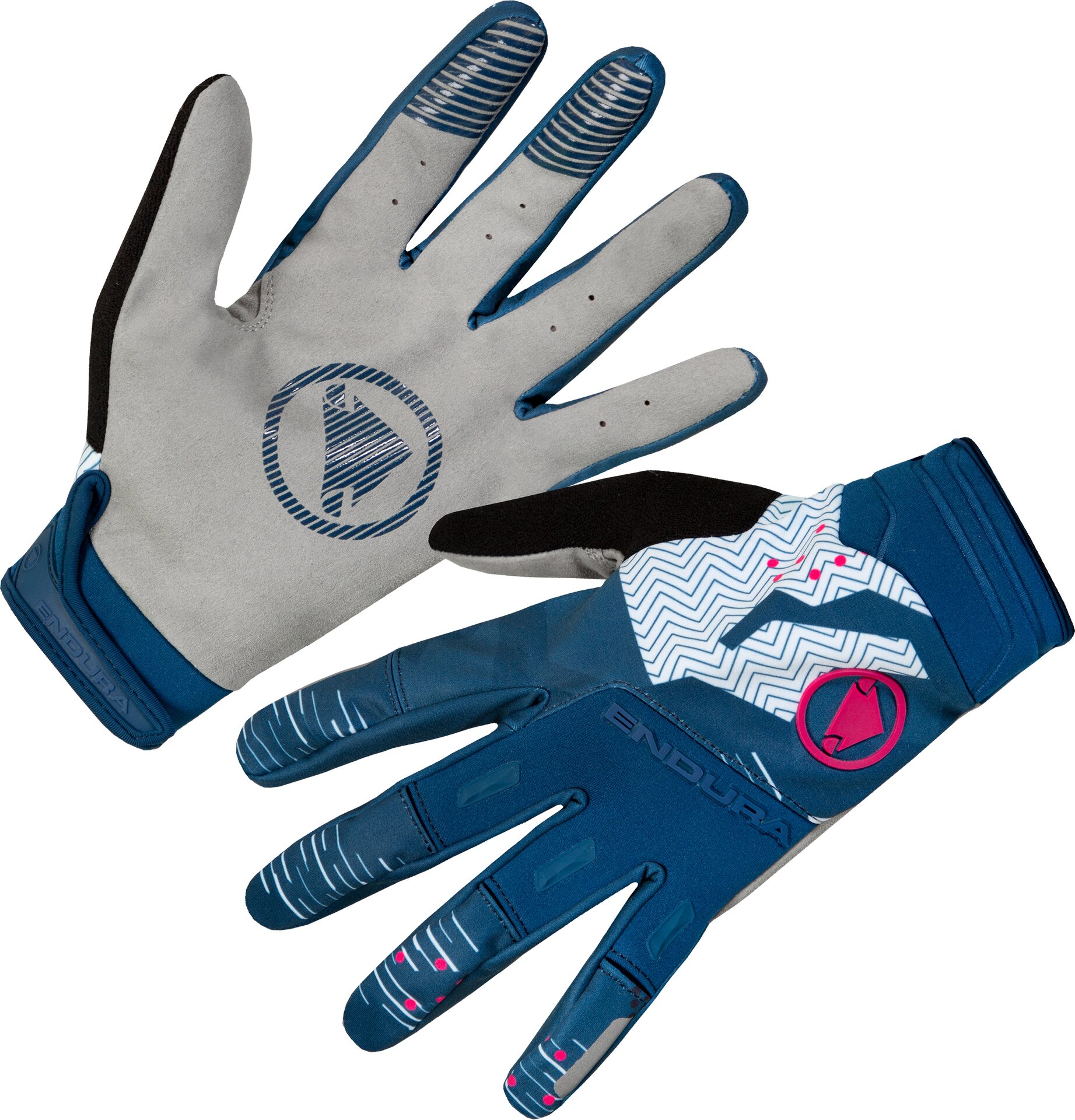 Endura SingleTrack Windproof Glove Blueberry