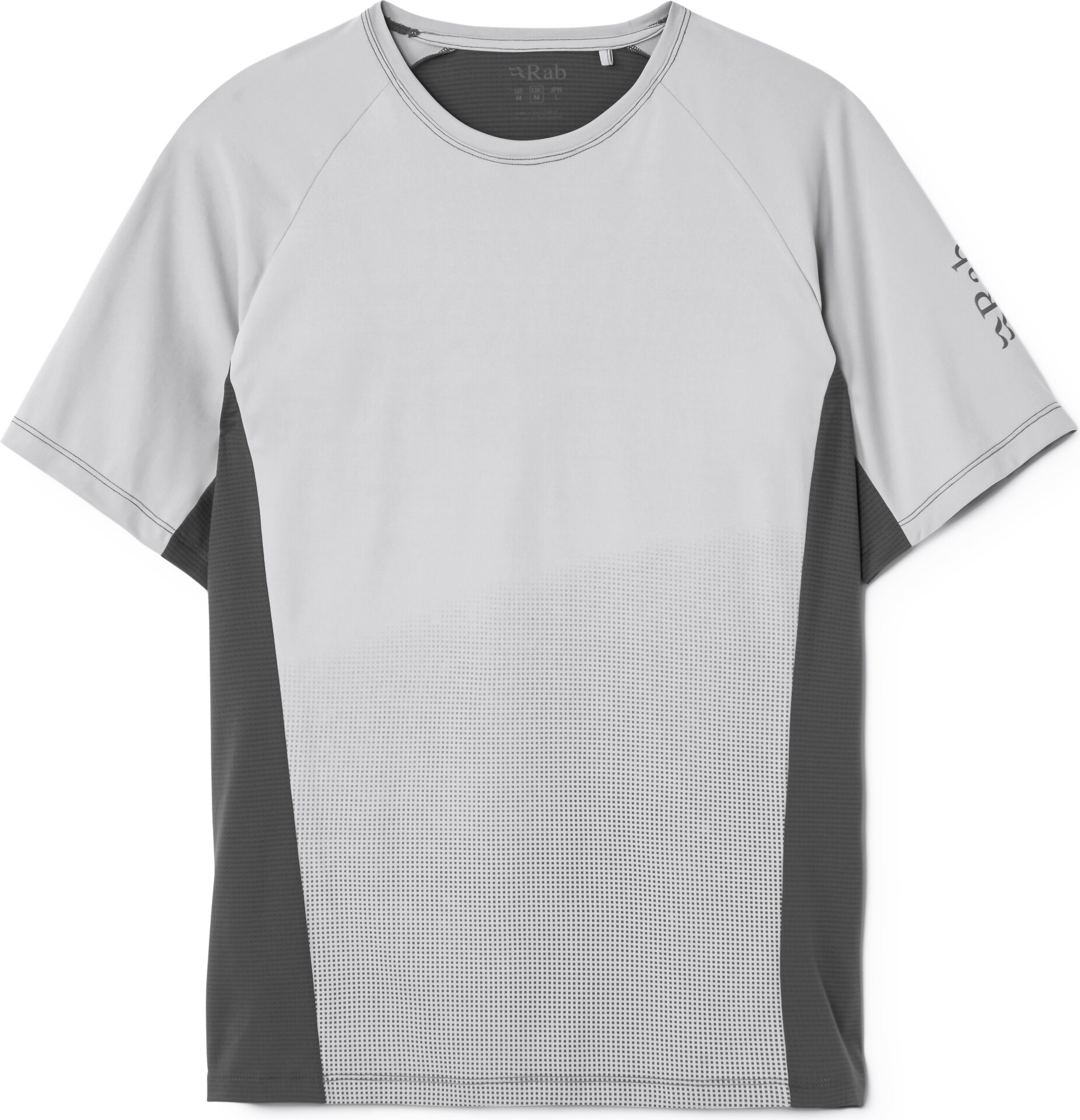 Rab Trail Tee Mens Dark Pewtwer / Graphene