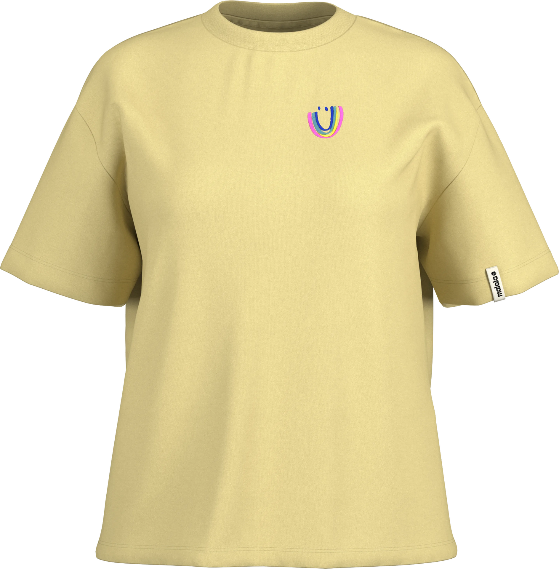 Maloja AorakiM. Organic Cotton Tee Womens Moonlight