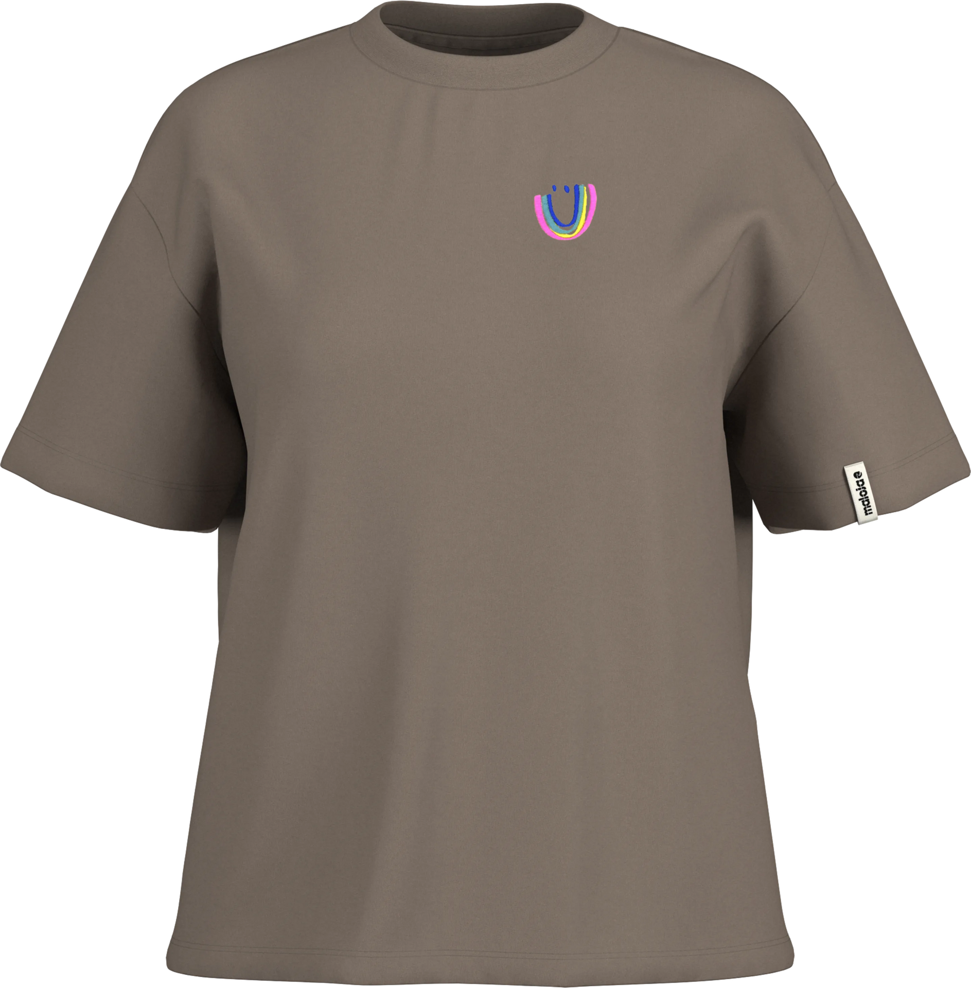 Maloja AorakiM. Organic Cotton Tee Womens Warm Shadow