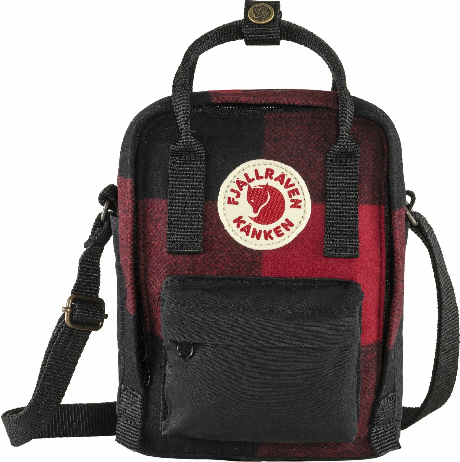 Fjällräven Kånken Re-Wool Sling Red/Black (320-550)