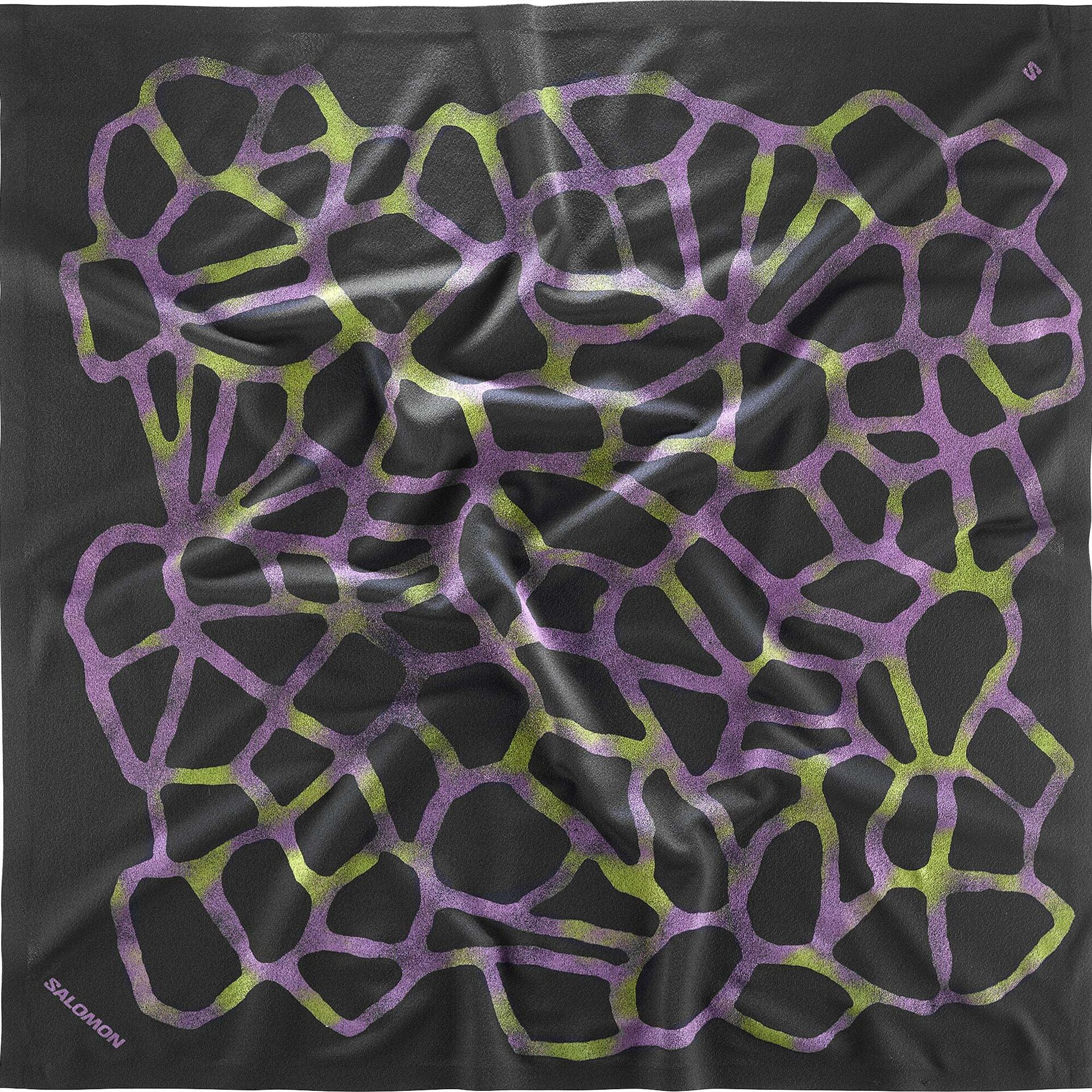 Salomon Bandana Gravel Graphic Deep Black