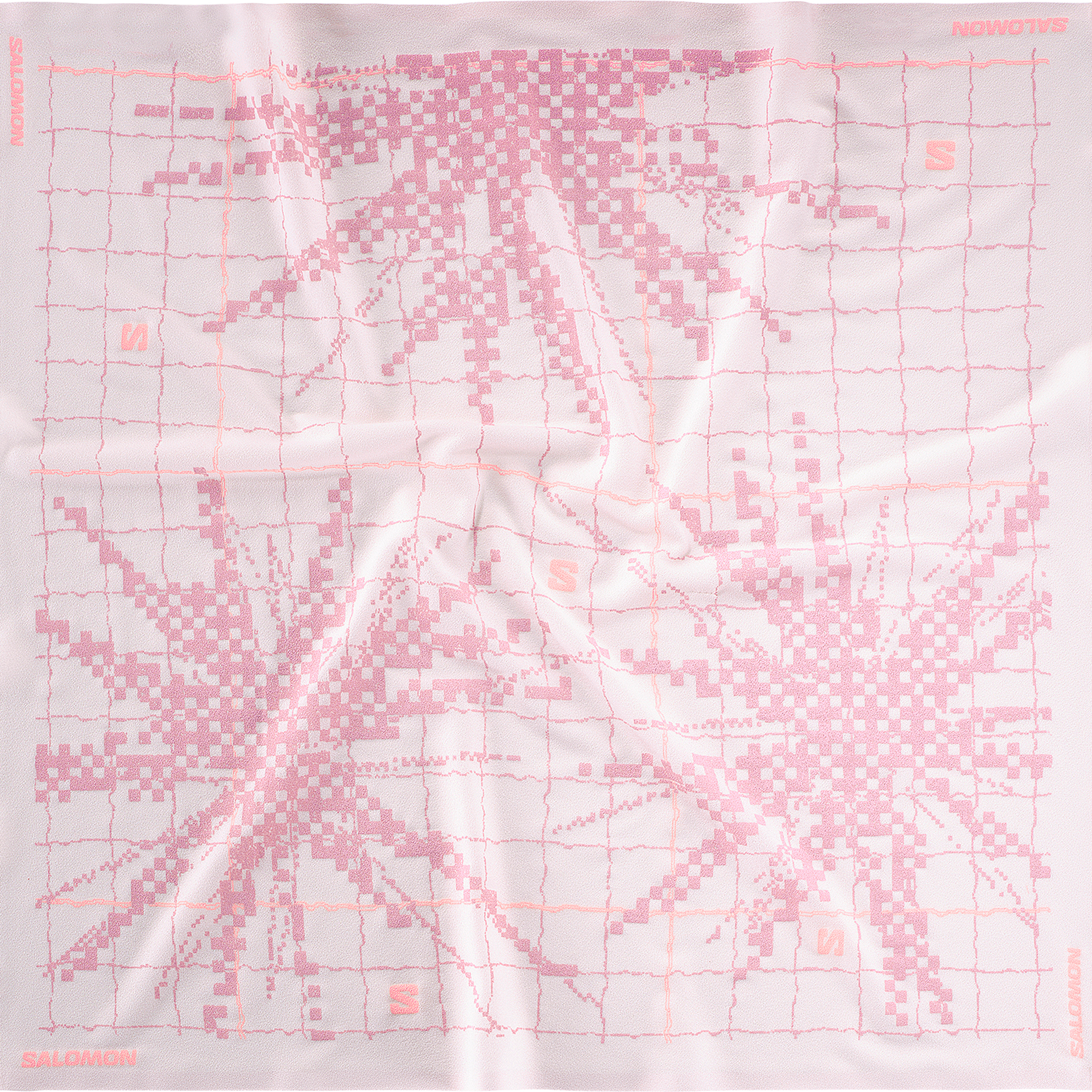 Salomon Bandana GFX Ice Pink/Pink Frosting