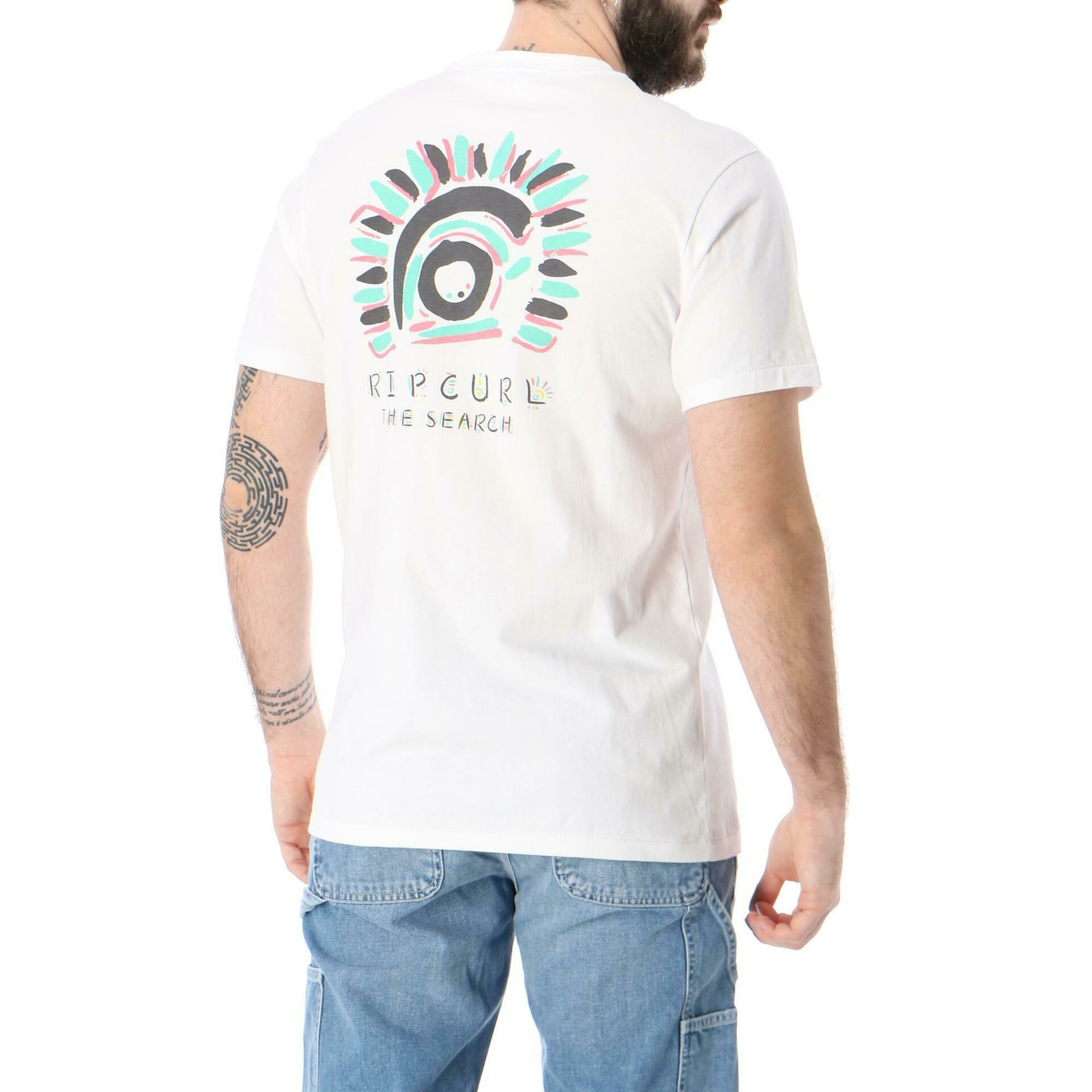 Rip Curl K-Fish Art Tee White